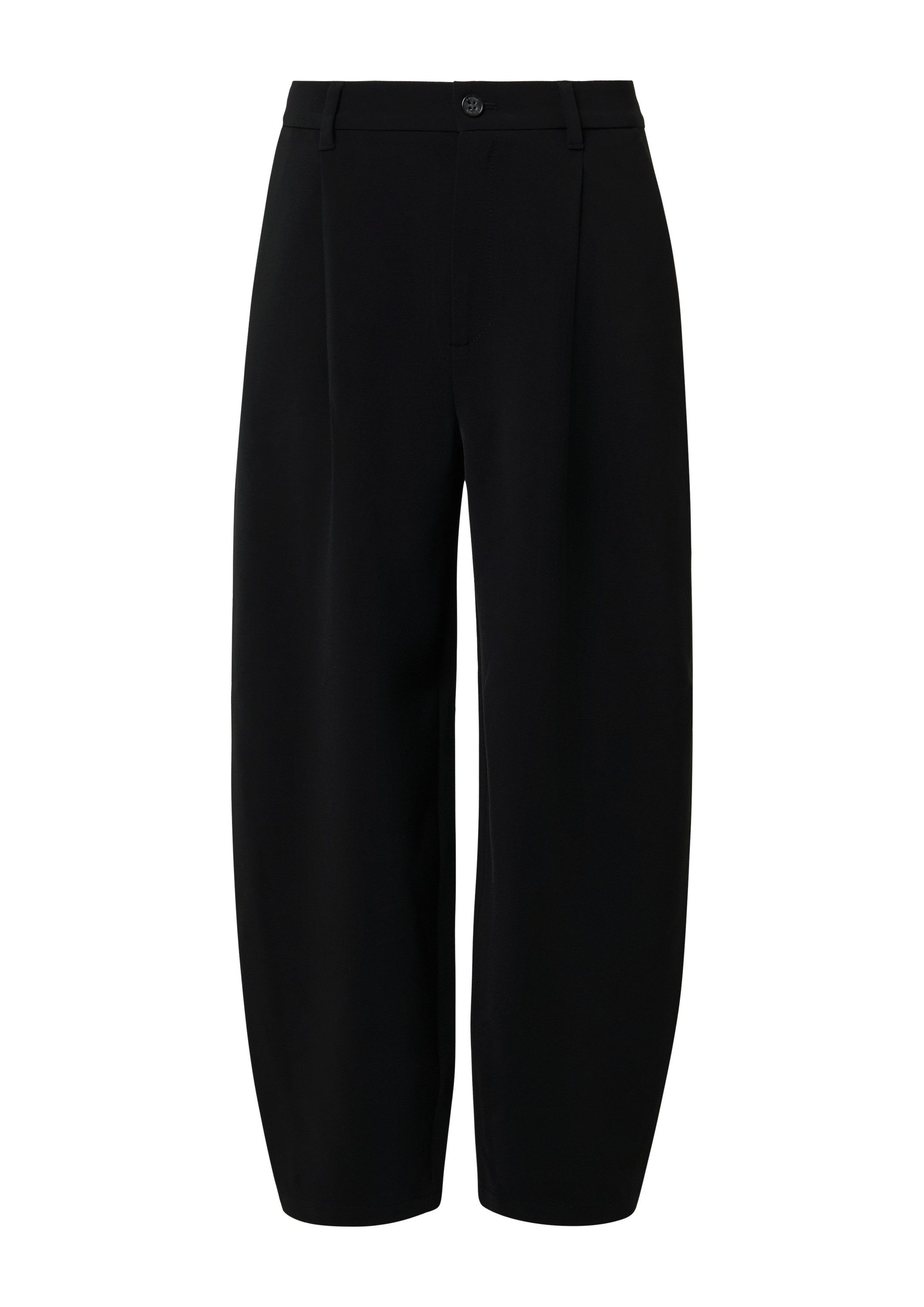 s.Oliver 7/8-Hose Hose Barrel-Leg-Hose mit Bundfalten günstig online kaufen