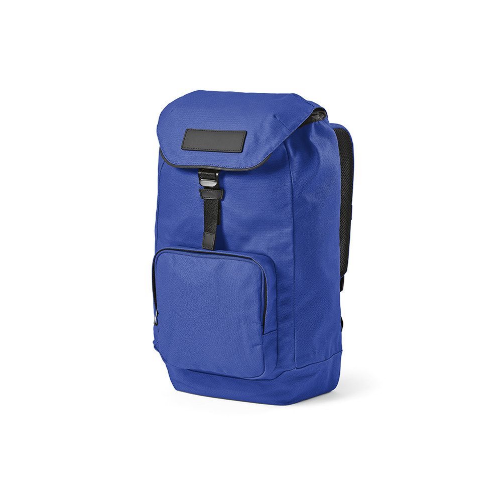 CABBEL Rucksack Rucksack 20L Laptopfach wasserdicht Baumwolle nachhaltig robust leicht (Rucksack, 1-tlg., Einzelartikel), Blau, recycelte Baumwolle, 70% Recyclinganteil, 29x45x14 cm, 0,933