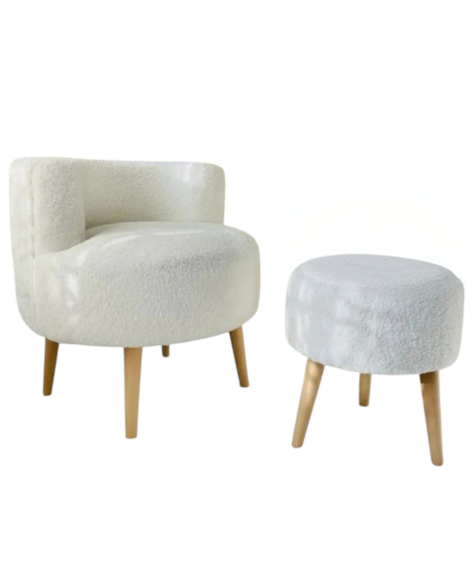 fashionshowcase Loungeset Boucle 2-teilig – Sessel günstig online kaufen