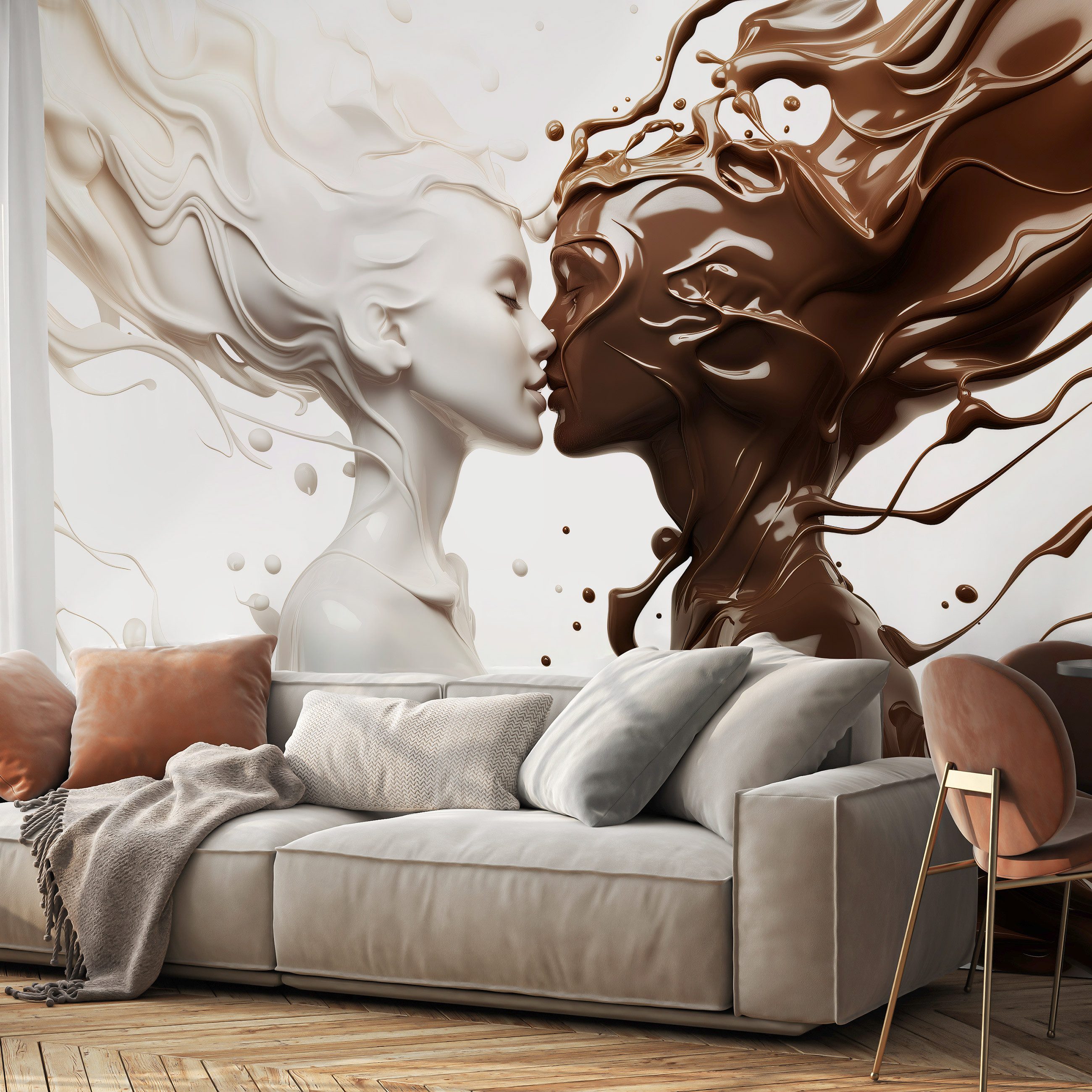 Wallarena Fototapete 3D Effekt Kaffee Frau günstig online kaufen