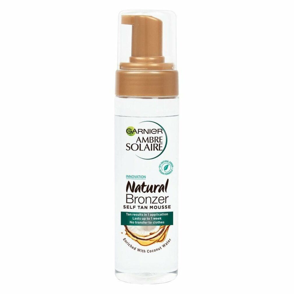 GARNIER Bronzer-Puder - Ambre Solaire Natural Bronzer Selbstbräuner Mousse 200ml