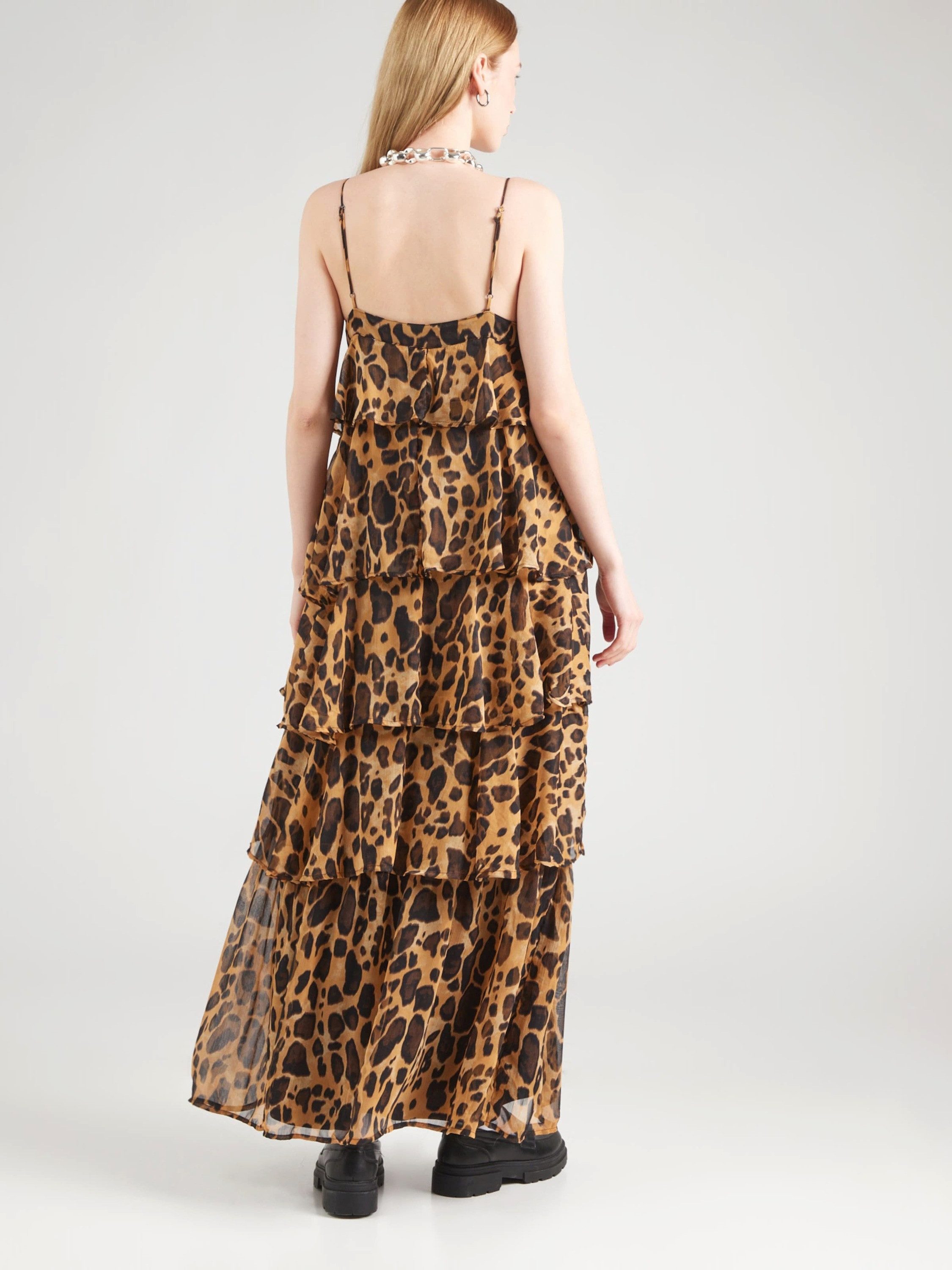 ONLY Maxikleid ONLASTA (1-tlg) Volant
