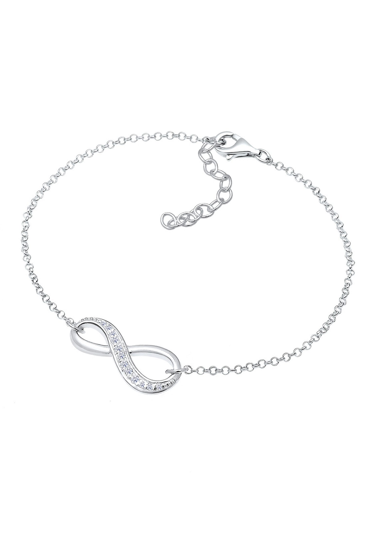 Elli Armband Infinity/Unendlichkeit mit Zirkonia 925 Silber (kein Set, 1-tl günstig online kaufen
