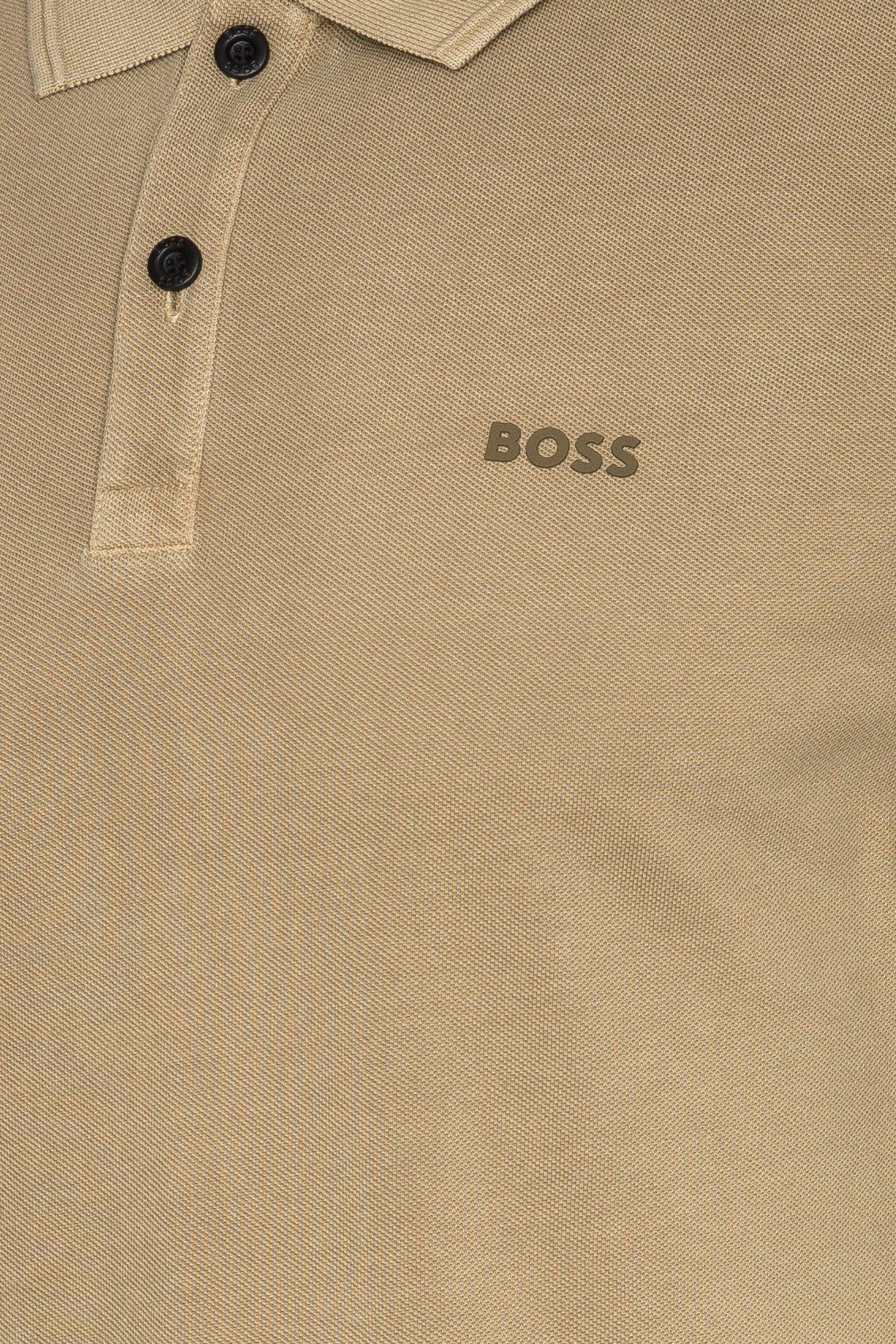 BOSS ORANGE Beige (1-tlg) Poloshirt Prime (263)