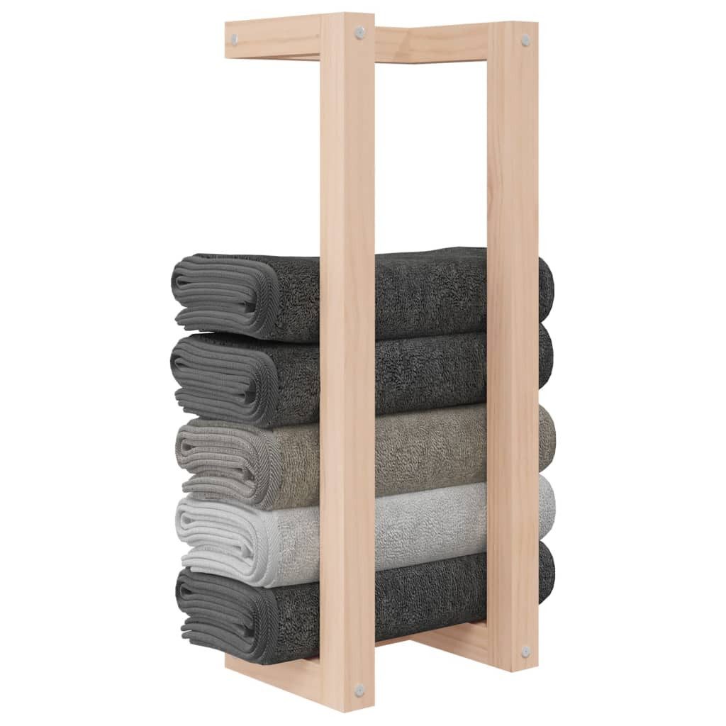 vidaXL Handtuchhalter Handtuchhalter 23x18x60 cm Massivholz günstig online kaufen
