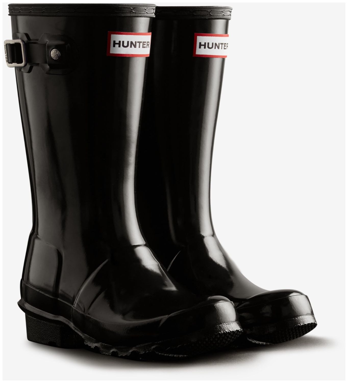 Hunter Hunter Junior Originals Gloss Boot Black Sneaker