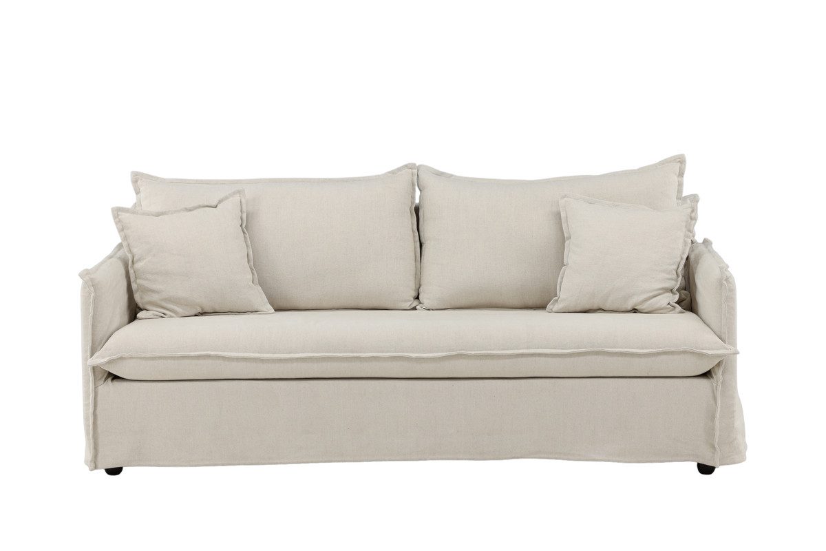 Nordanest Sofa 3-Sitzer NOVA, Leinenstoff