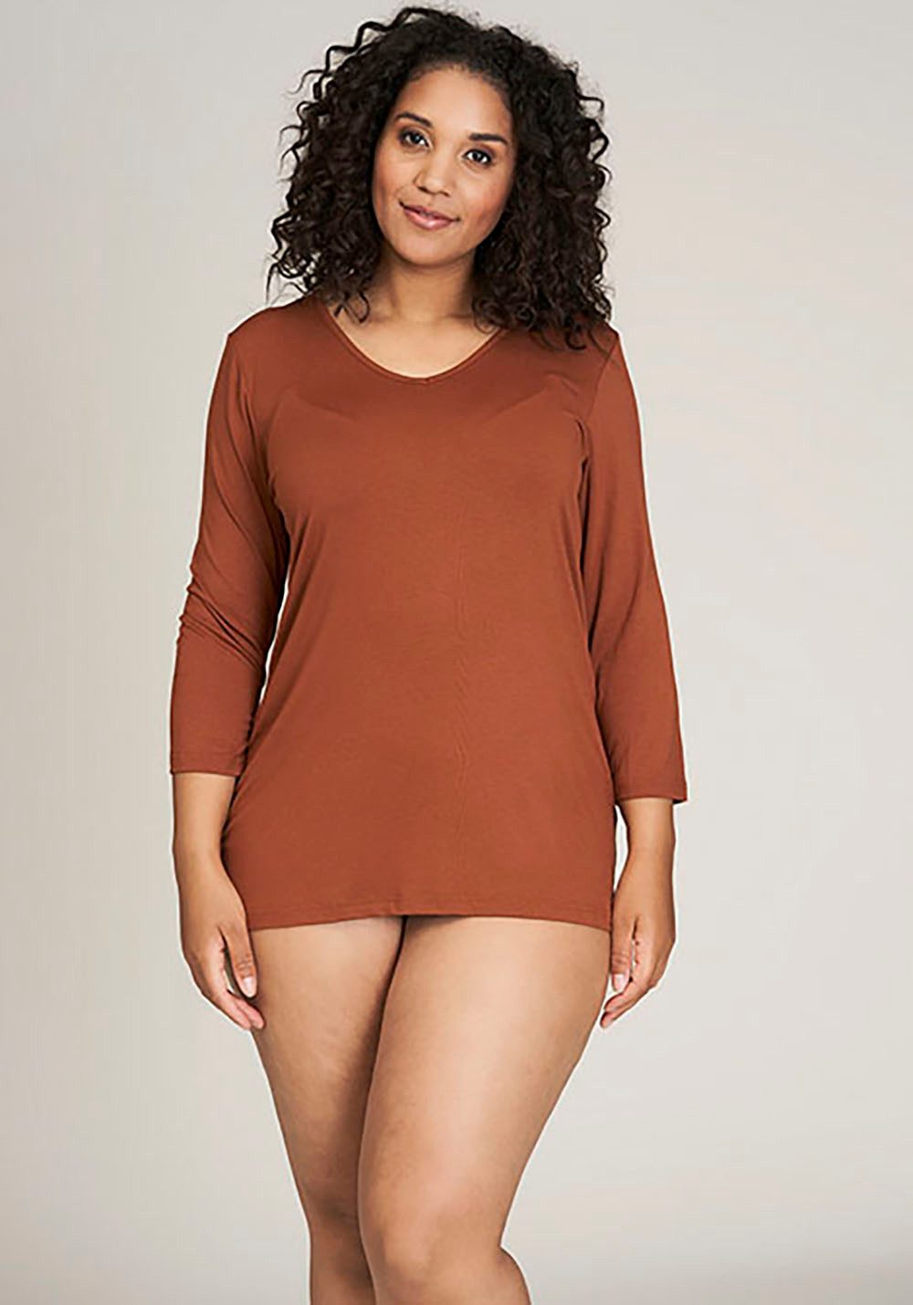 SANDGAARD 3/4-Arm-Shirt mit 3/4-Ärmeln günstig online kaufen