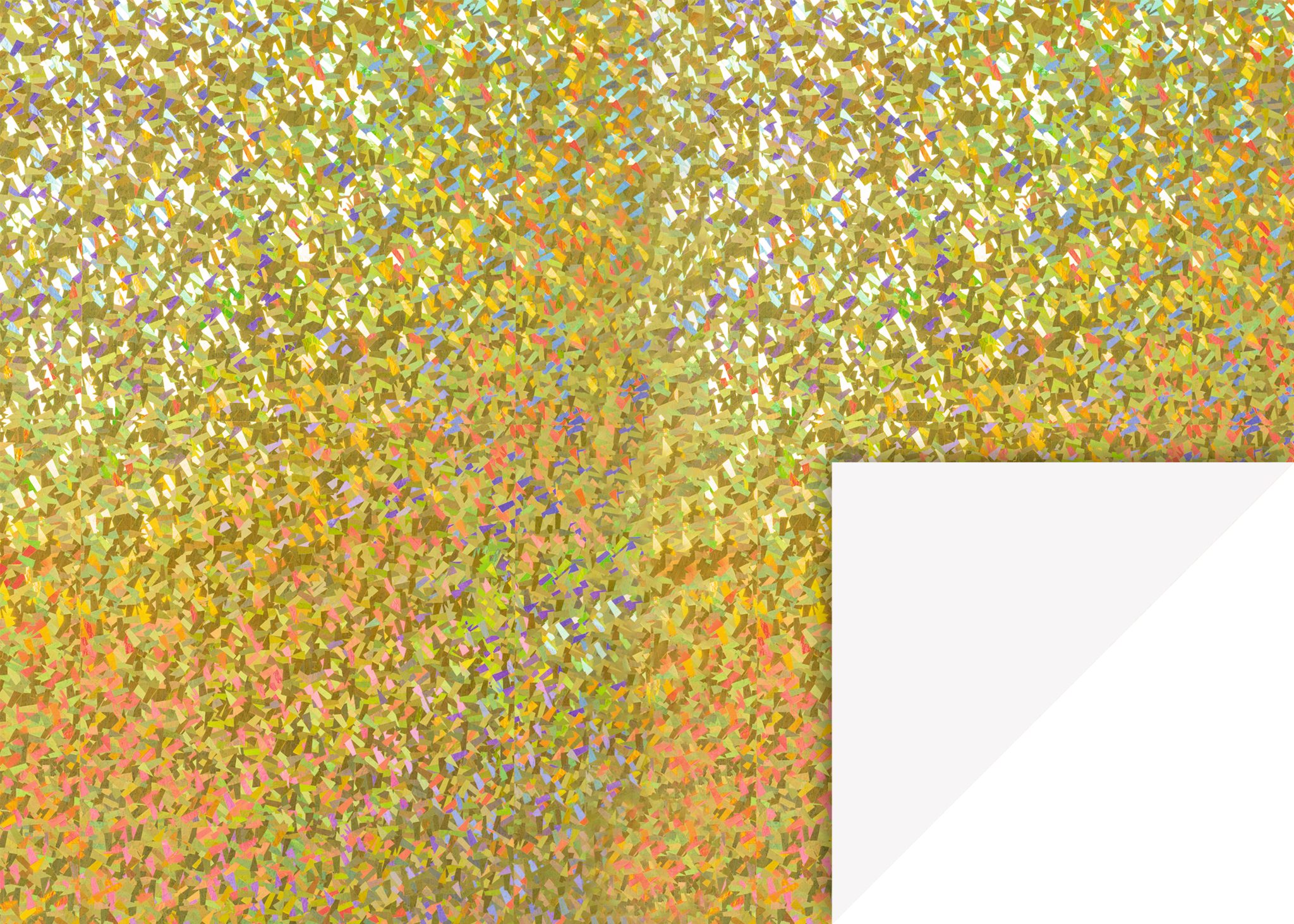 Heyda Karton Heyda 204077381 Holografie-Karton "Prisma" 49,5 x 70 cm goldfarben