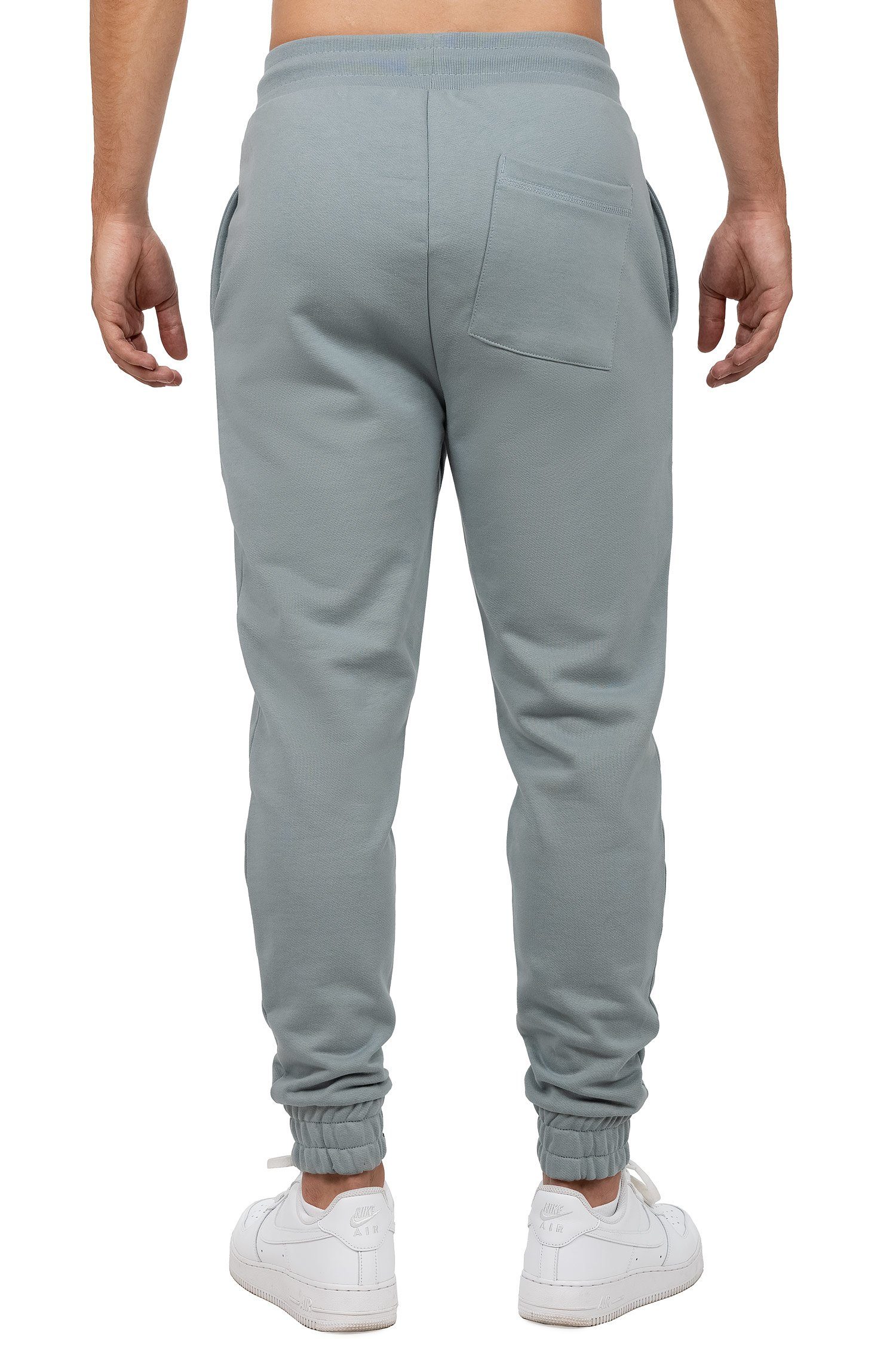 Moderne (1-tlg) eleganten Sporthose 23RS035 Mit Details Reichstadt Grau Jogginghose