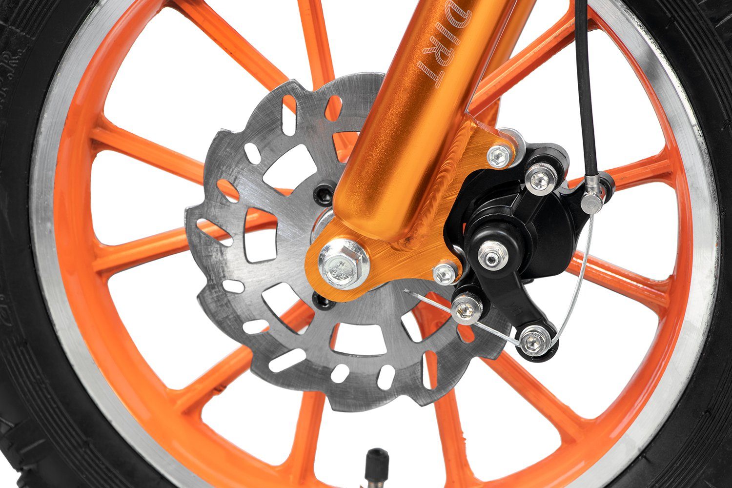 Pullstart Orange Apollo 49cc 10 Dirt-Bike Nitro Dirtbike Crossbike Zoll Motors Smarty