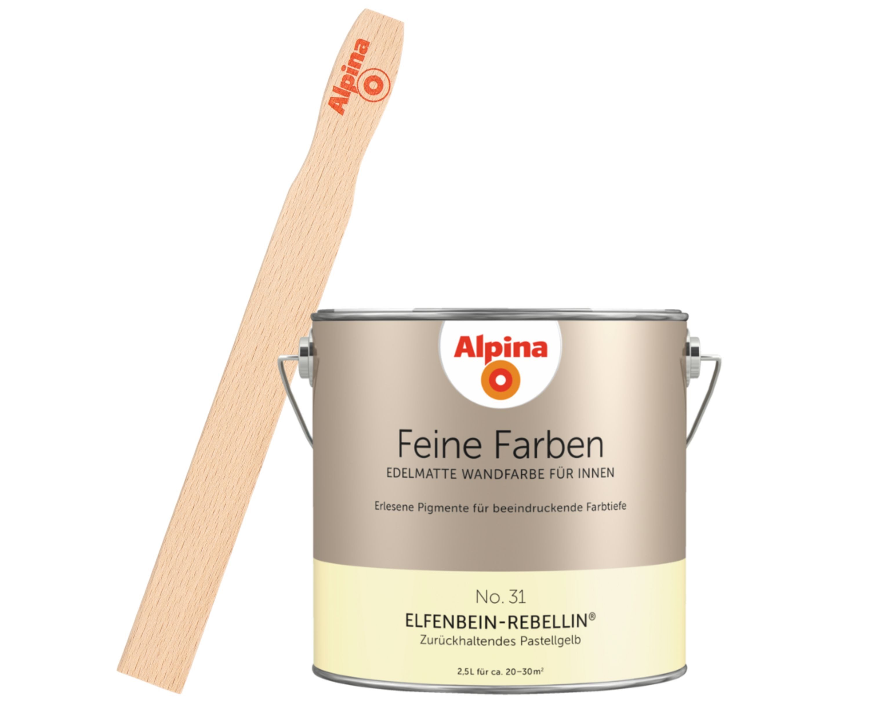 Alpina Wandfarbe Alpina Feine Цвета + Gratis Rührstab