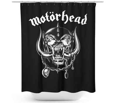 Klangundkleid Badezimmer-Set Motörhead Warpig Duschvorhang Logo