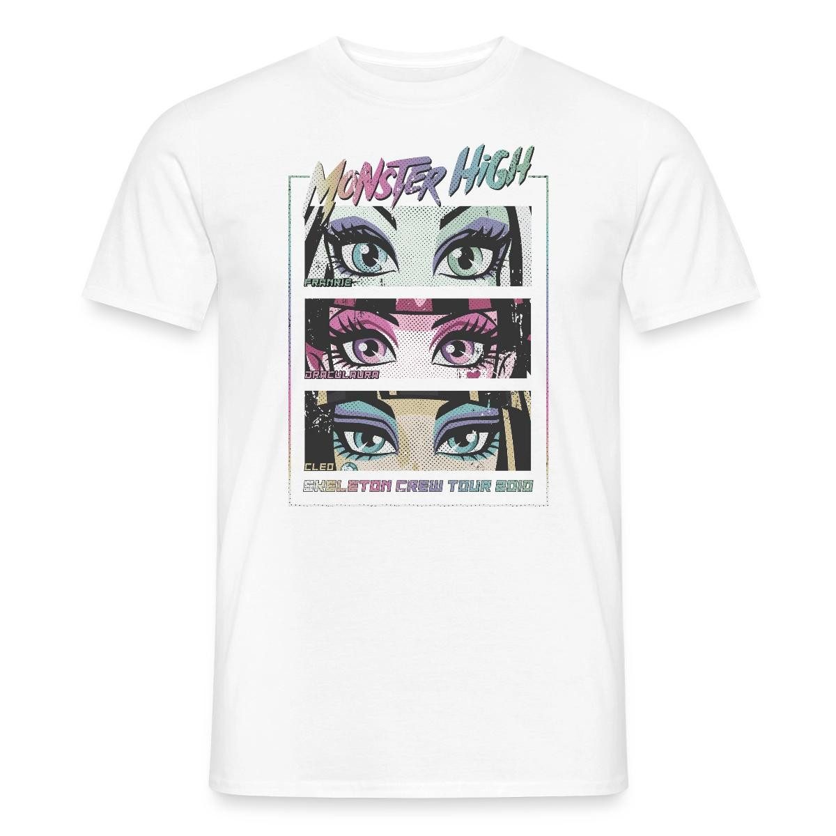 Spreadshirt T-Shirt Monster High™ Skeleton Crew Tour 2010 Männer T-Shirt (1-tlg)