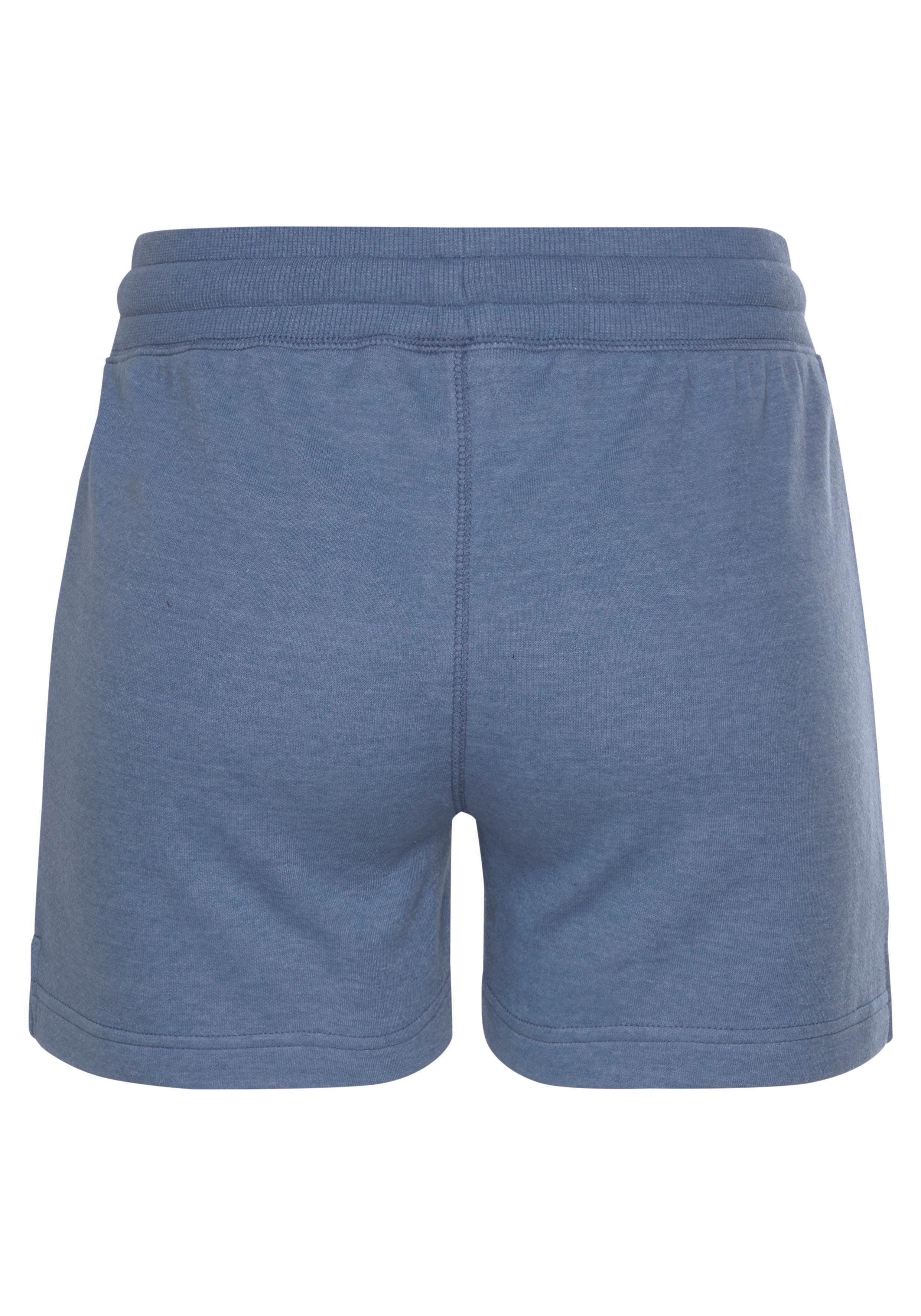 Bench. Loungewear Relaxshorts Sweathose mit kurzen Seitenschlitzen und seitliche Taschen, Loungewear