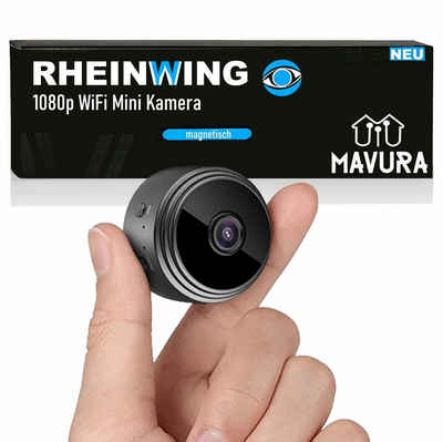 MAVURA RHEINWING 1080p magnetische WiFi Mini Kamera Full HD Überwachungskamera (Rheinwing, Überwachungskamera Mini HD IP Kamera Wireless Camera Netzwerk 150)