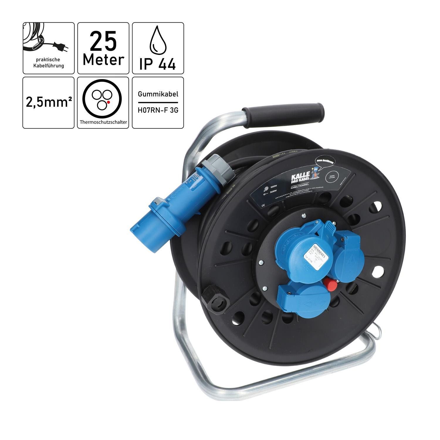 KALLE DAS KABEL Campingkabeltrommel CEE 230V günstig online kaufen