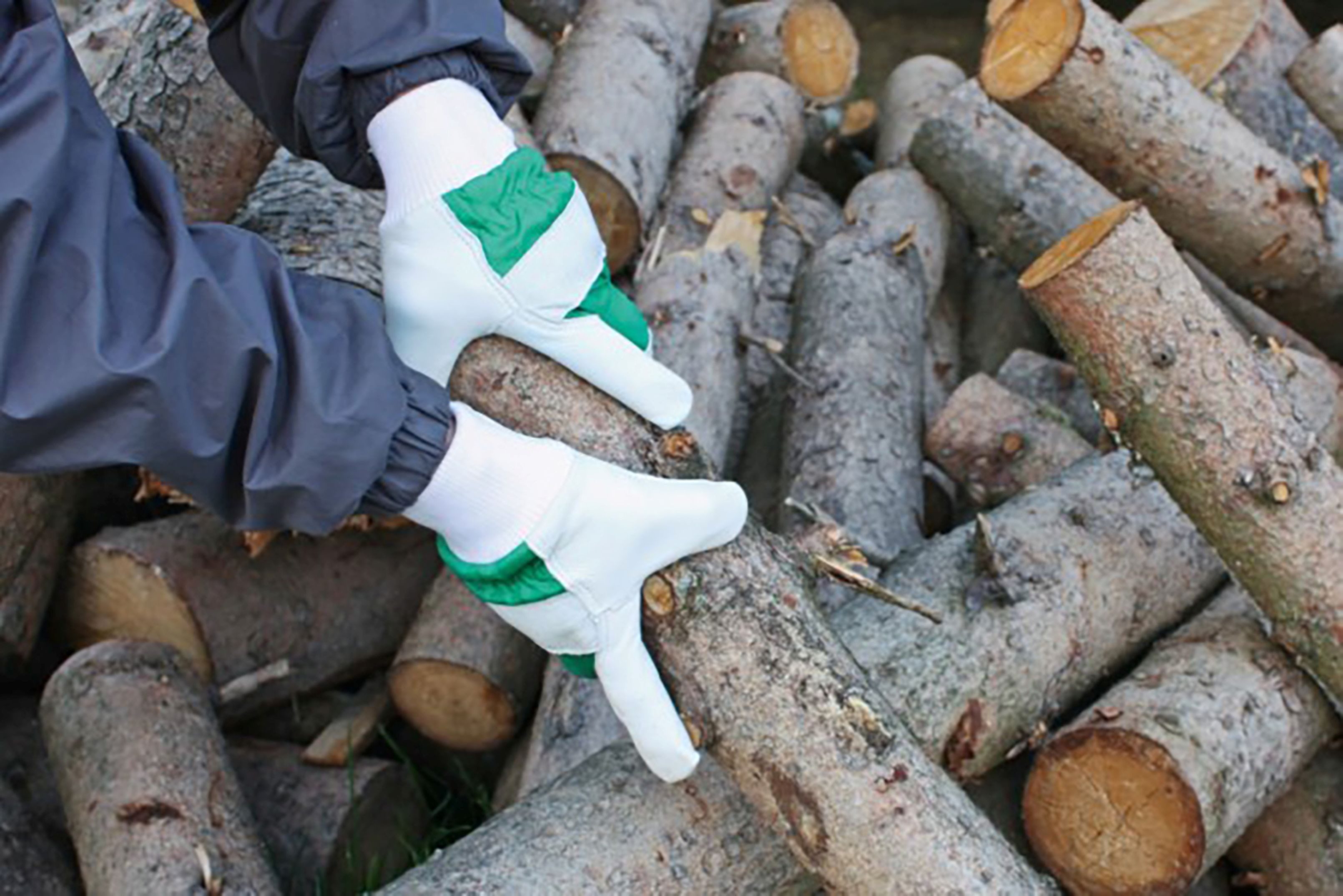 Kerbl Arbeitshandschuhe Kerbl Handschuh Wood II Gr. 12 Winterhandschuh, Strickbund, Ziege, 297