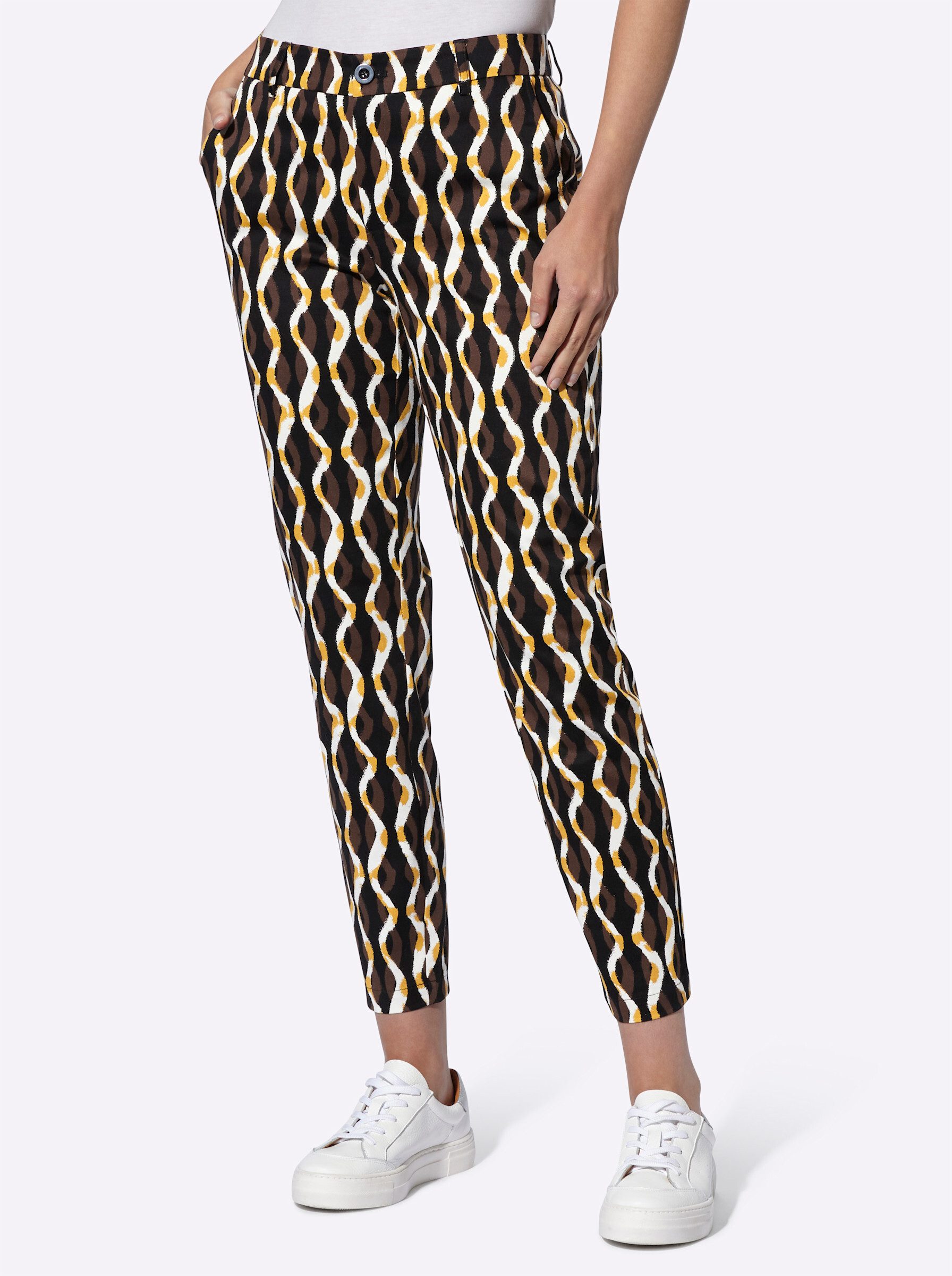 heine Jerseyhose Druck-Hose normal günstig online kaufen