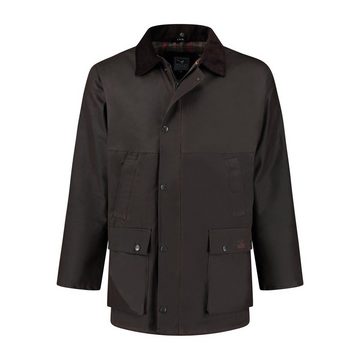MGO Outdoorjacke British Wax Jacket winddicht und wasserabweisend