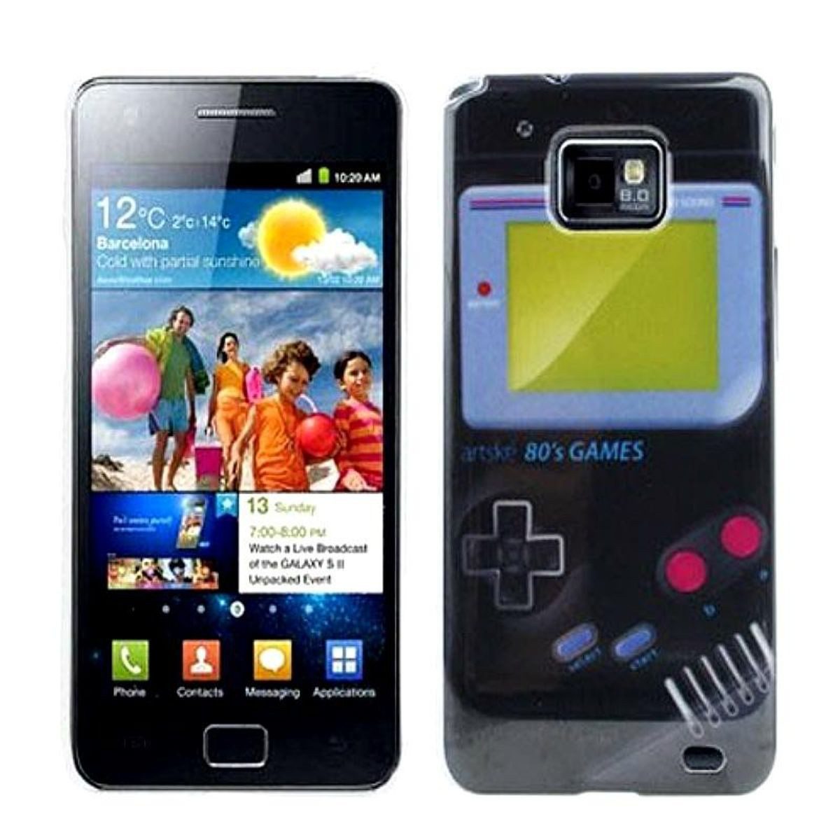 König Design Handyhülle Samsung Galaxy S2 i9100, Samsung Galaxy S2 i9100 Handyhülle Backcover Schwarz. € 11,79