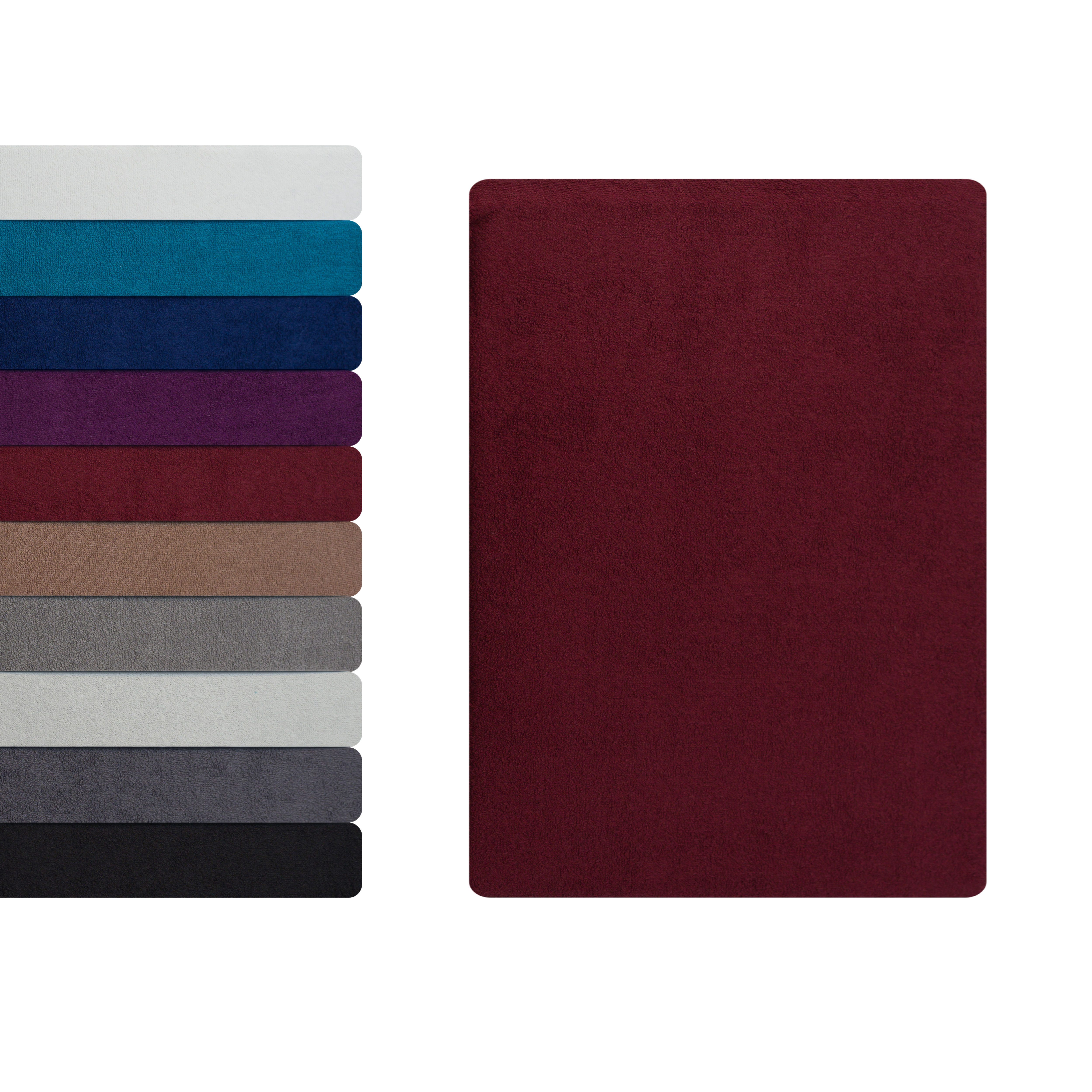 Hometex Premium Textiles Spannbettlaken aus Frottier Stoff bis 23 cm Steghö günstig online kaufen