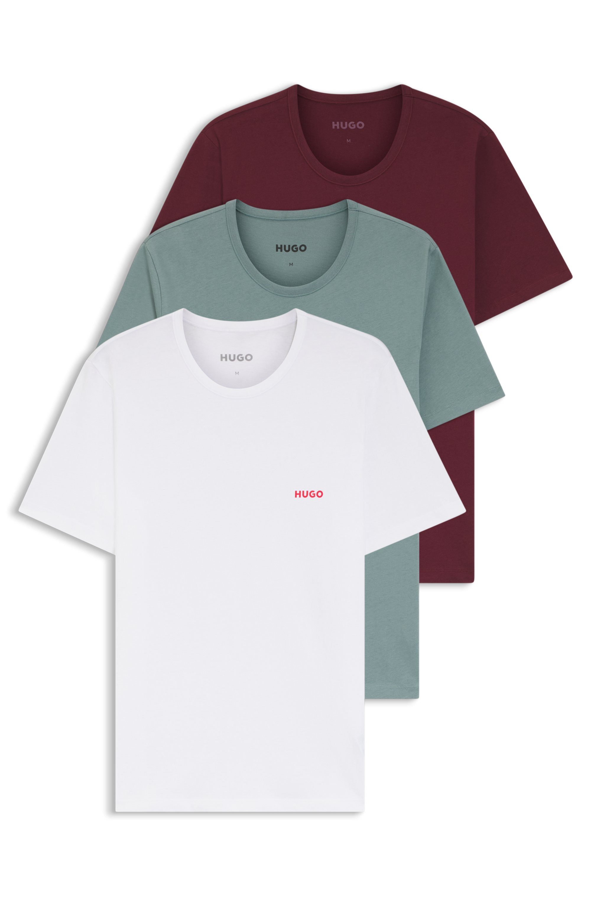 HUGO T-Shirt RN TRIPL (Packung, 3-tlg) günstig online kaufen