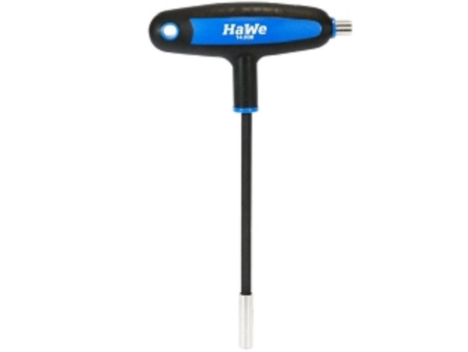 HaWe Bit-Schraubendreher HaWe Bit-Magnethalter, 14.030, (1 St), mit T-Griff und seitlichem Abtrieb