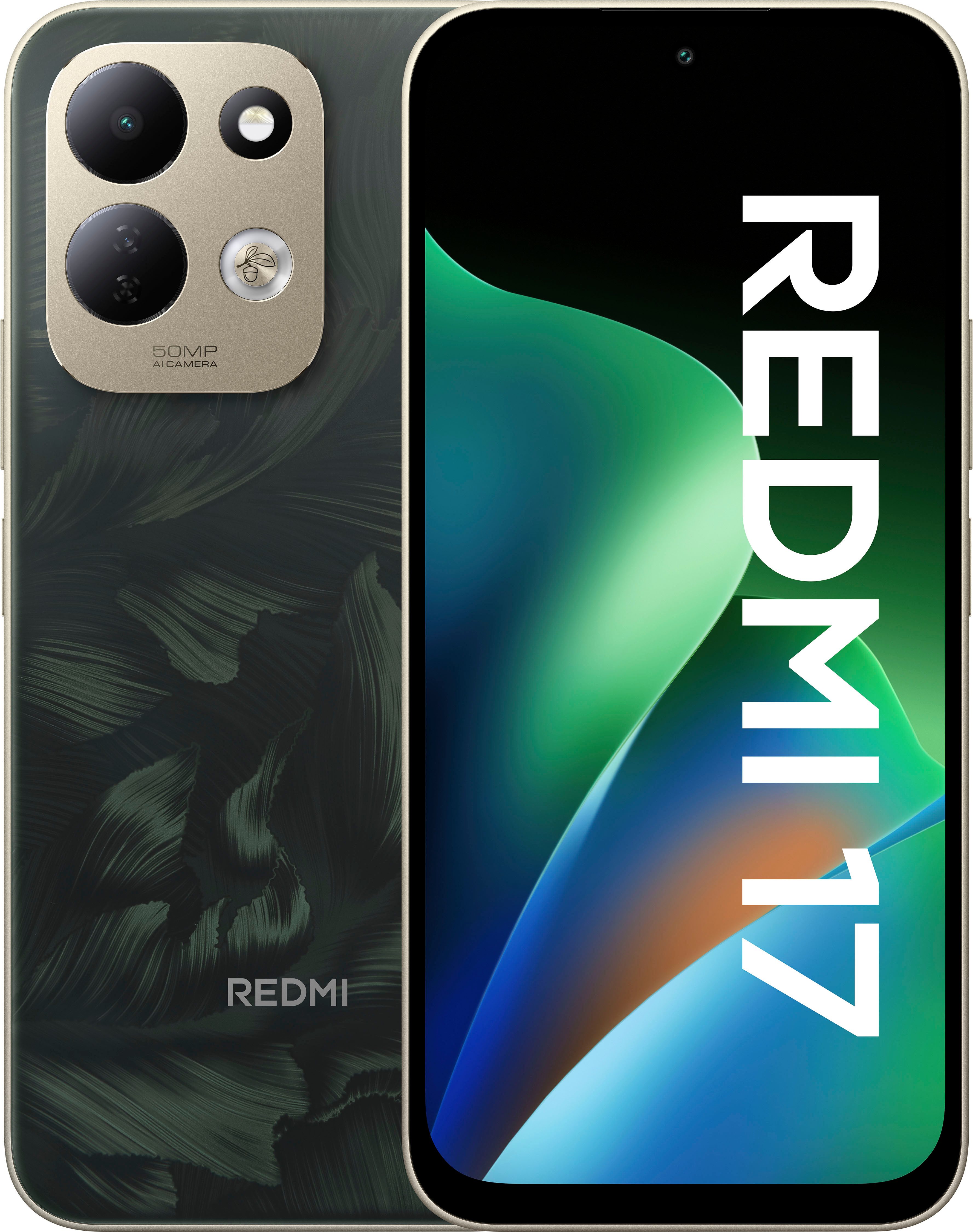 Xiaomi Redmi 17 Smartphone (17,52 cm/6,9 Zoll, 128 GB Speicherplatz, 50 MP Kamera)