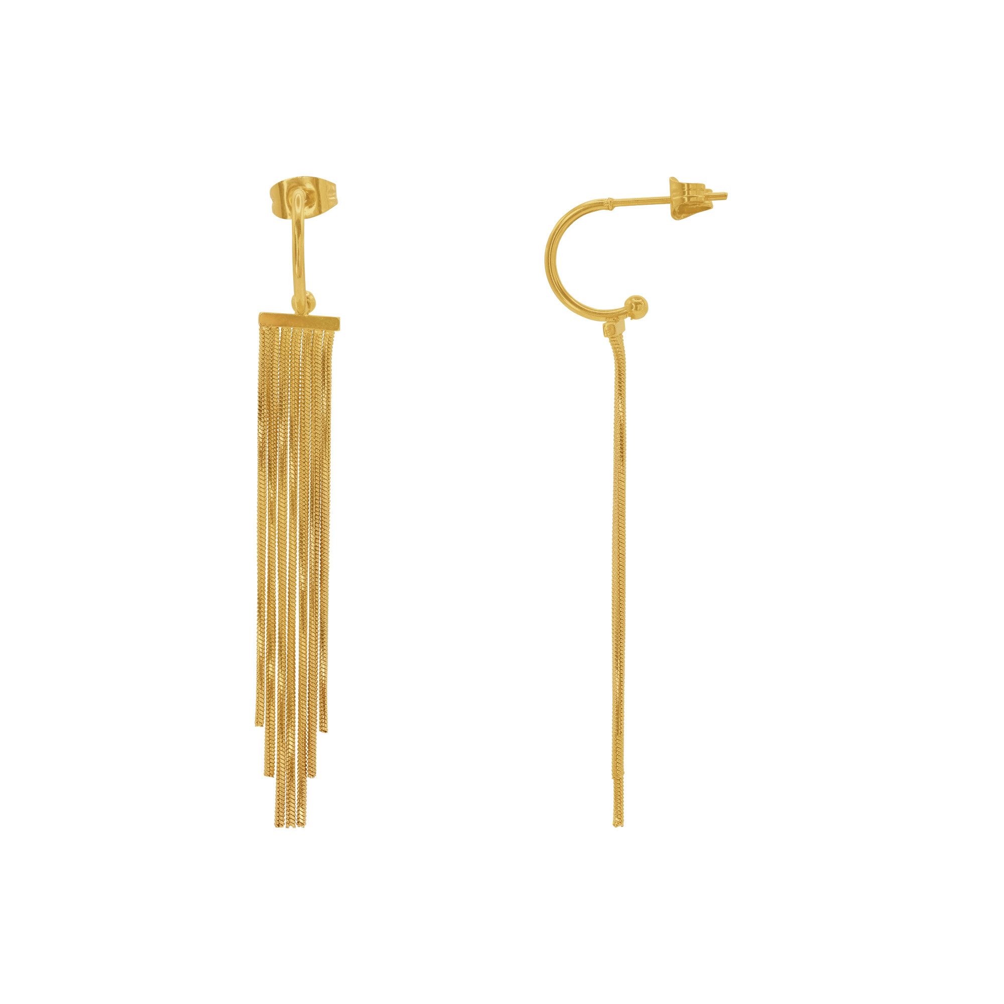 Paar Ohrstecker Livia goldfarben