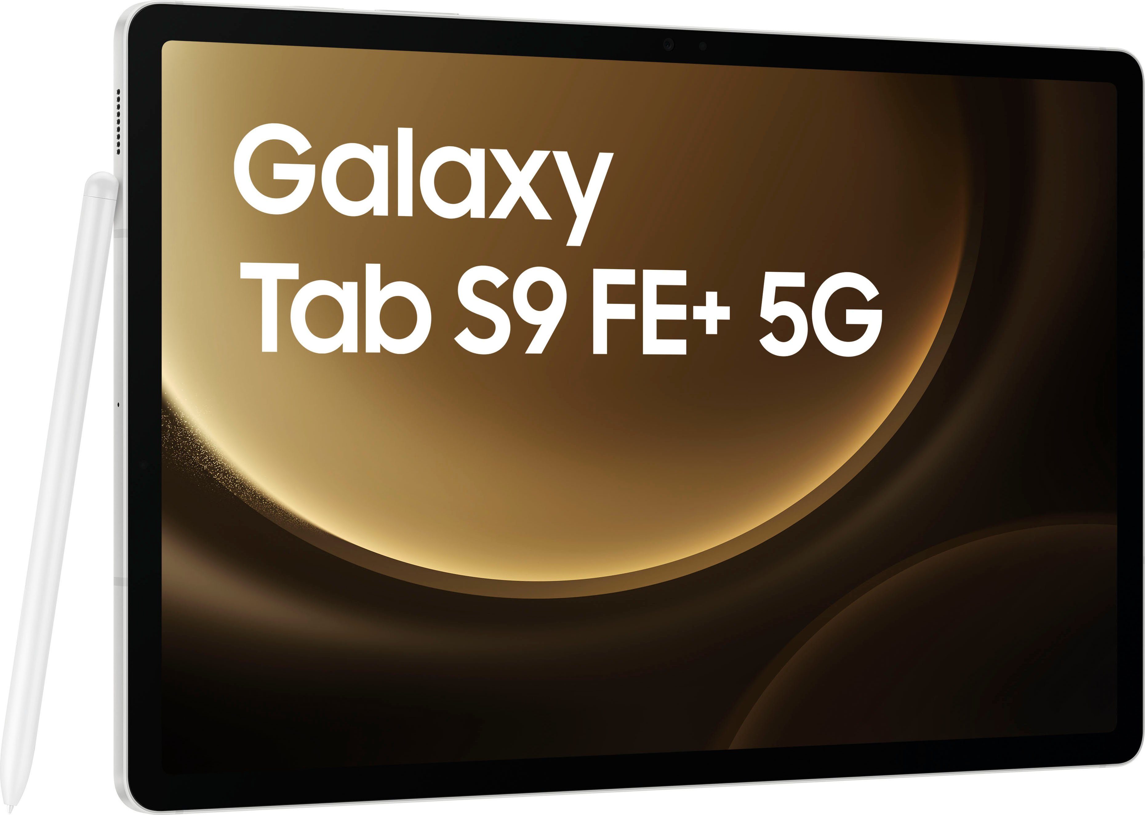 Tablet 5G UI,Knox, Silber (12,4", Samsung Android,One Tab 5G) GB, S9 128 FE+ Galaxy