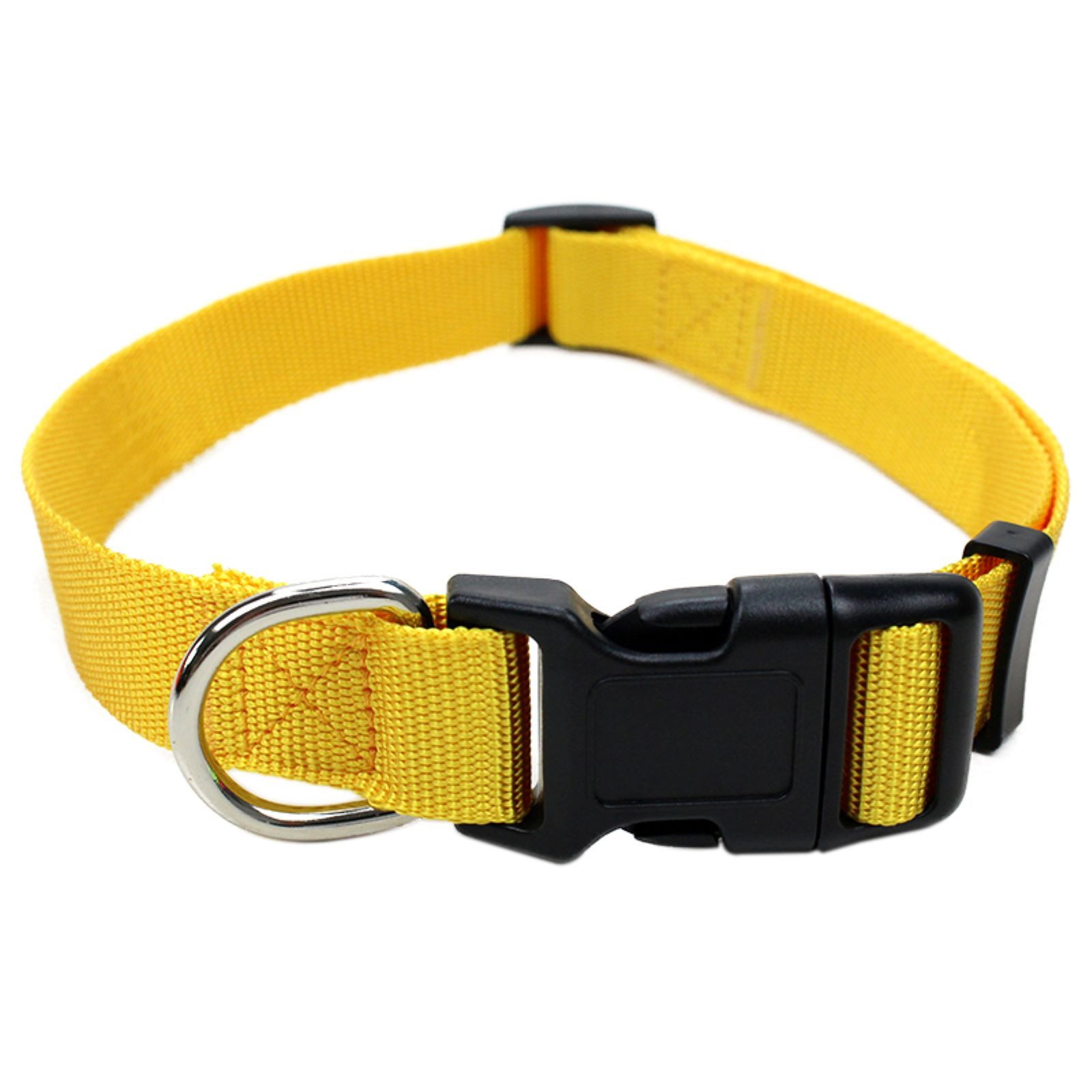 Illes-Laedchen Hunde-Halsband Hundehalsband Nylon – verstellbar, robust & leicht – Halsband, mit Klickverschluss – verschiedene Farben & Größen
