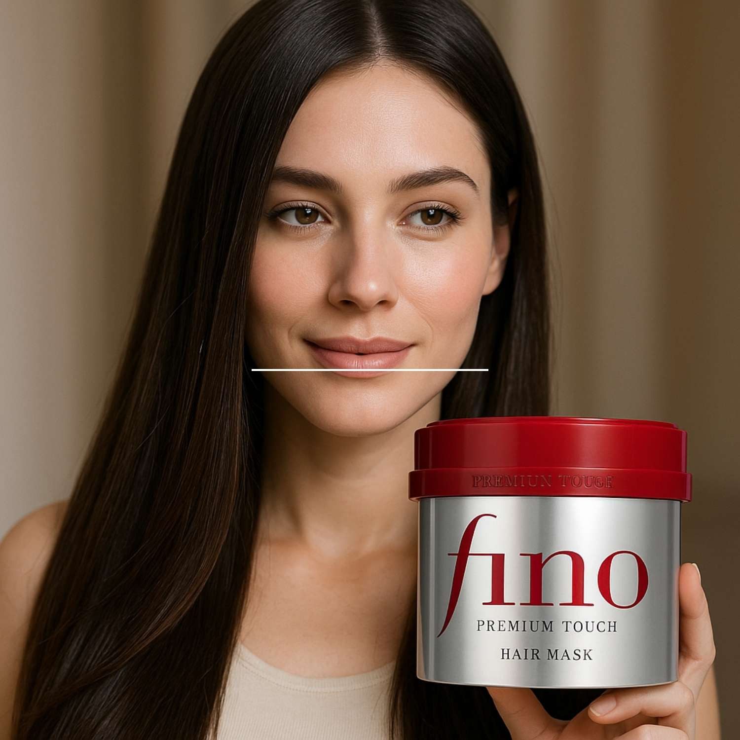 SHISEIDO Haarmaske Fino Premium Touch Haarmaske 230 g – Japanische J-Beauty Haarkur für, trockenes strapaziertes und coloriertes Haar – Intensive Feuchtigkeit, Reparatur Glanz & Geschmeidigkeit, ideal für wöchentliche Anwendung