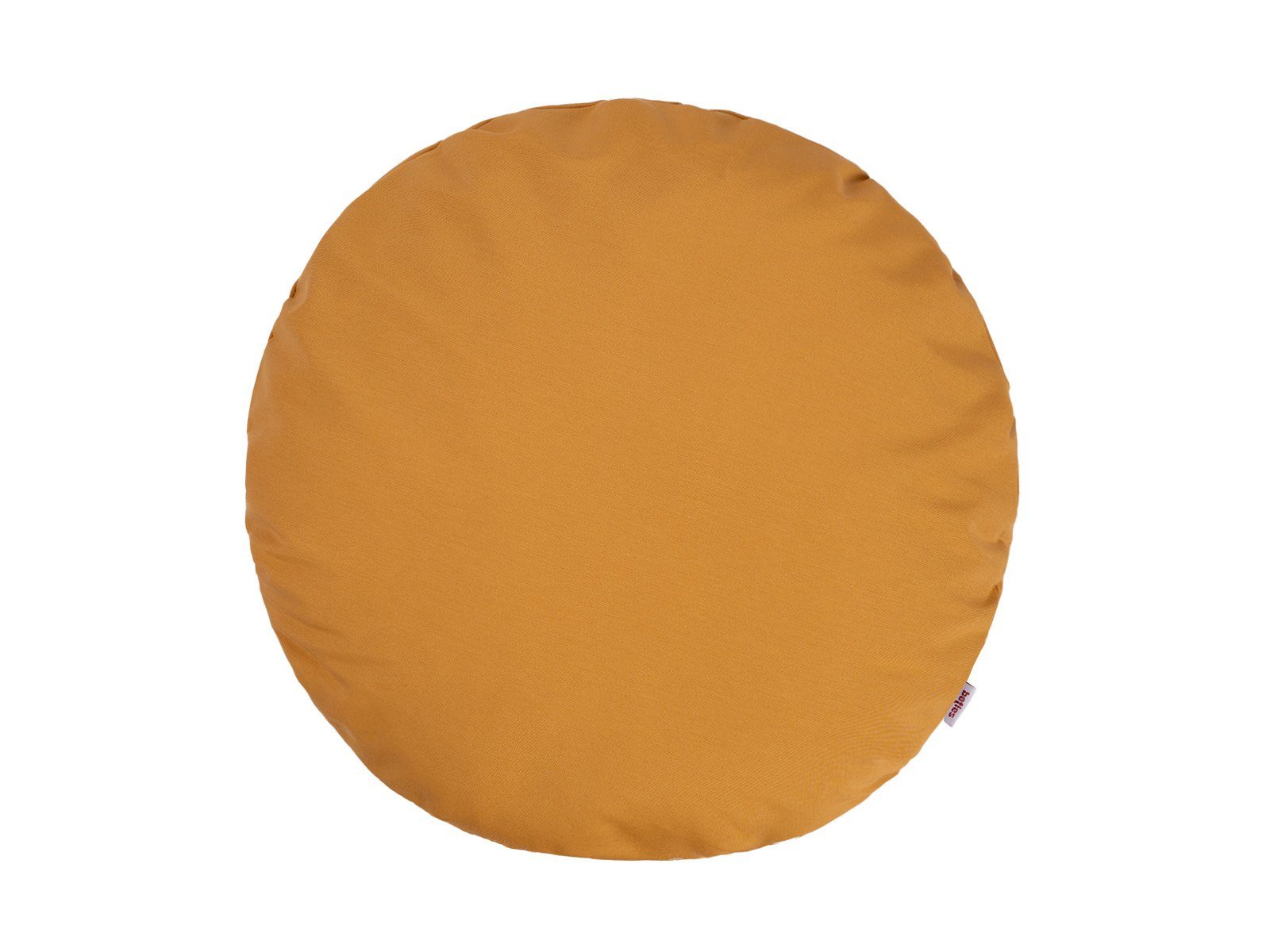 beties Kissenhülle Wunschton, (1 Stück), runder Kissenbezug 60 cm safran-ge günstig online kaufen