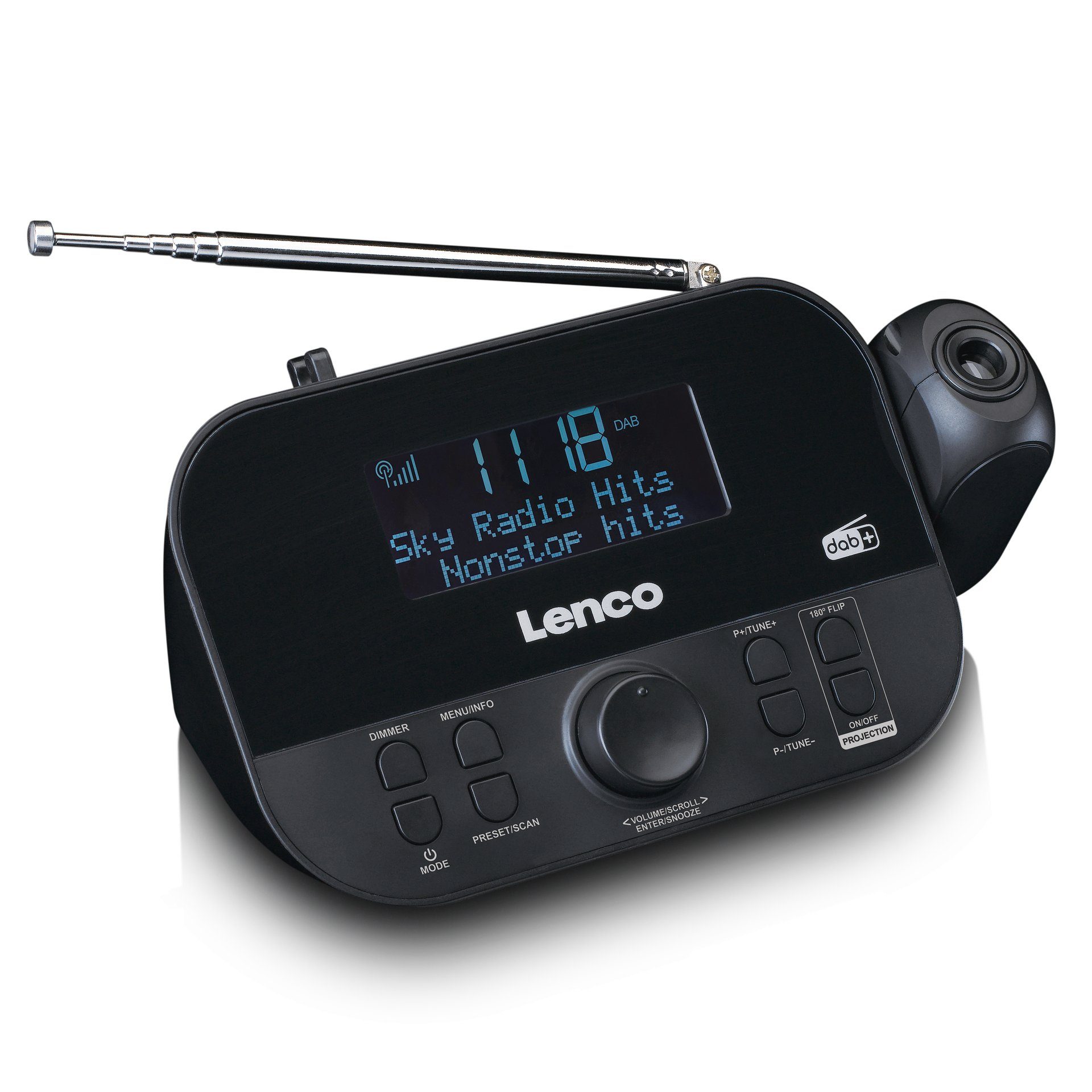 CR-615BK Lenco Digitalradio (DAB)