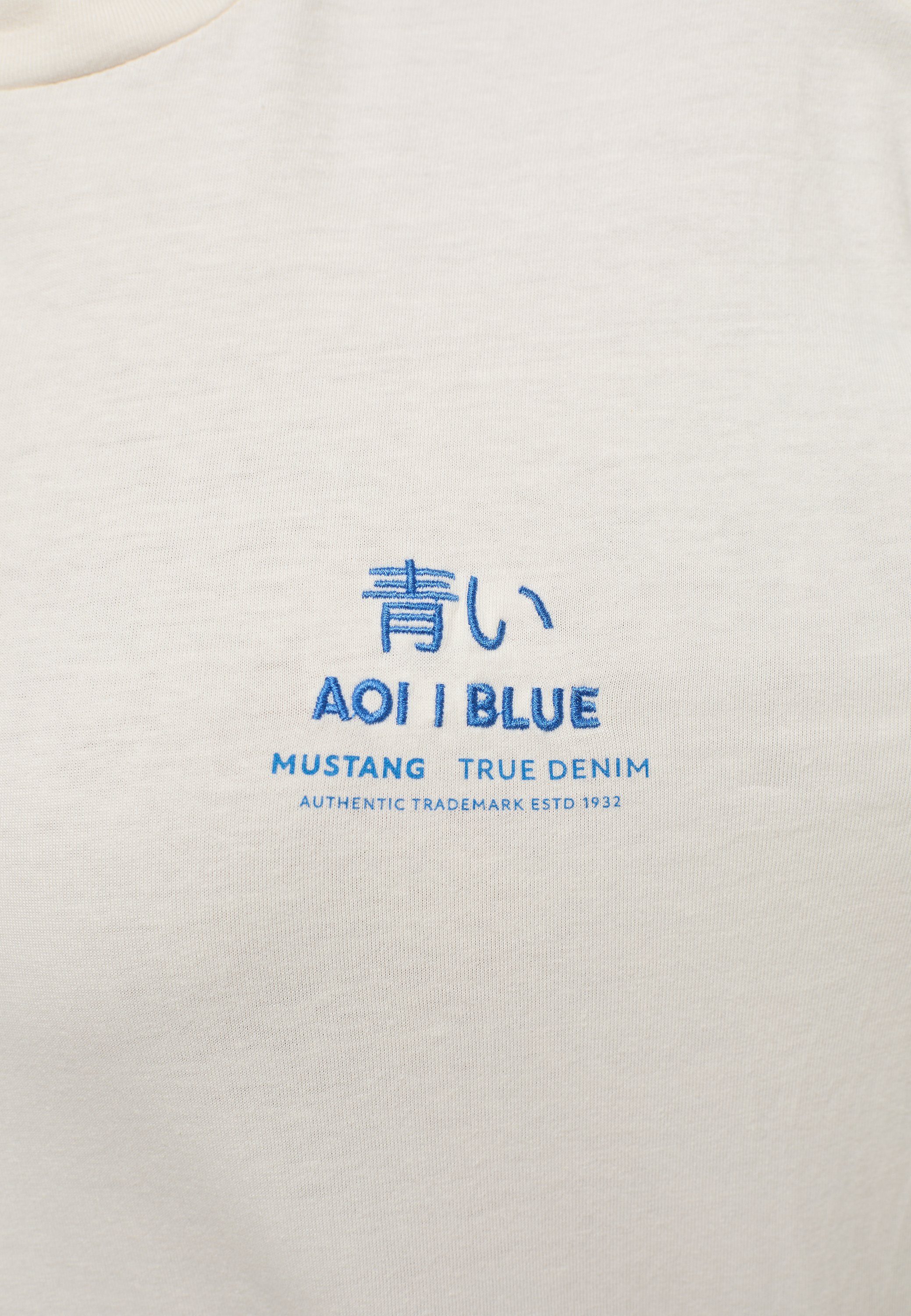 MUSTANG Kurzarmshirt T-Shirt