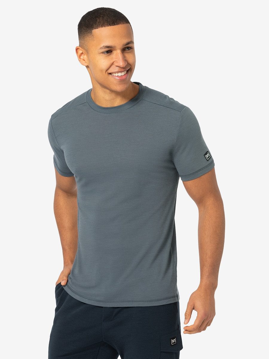 SUPER.NATURAL T-Shirt vielseitiges Merino-Tee M ESSENTIAL günstig online kaufen