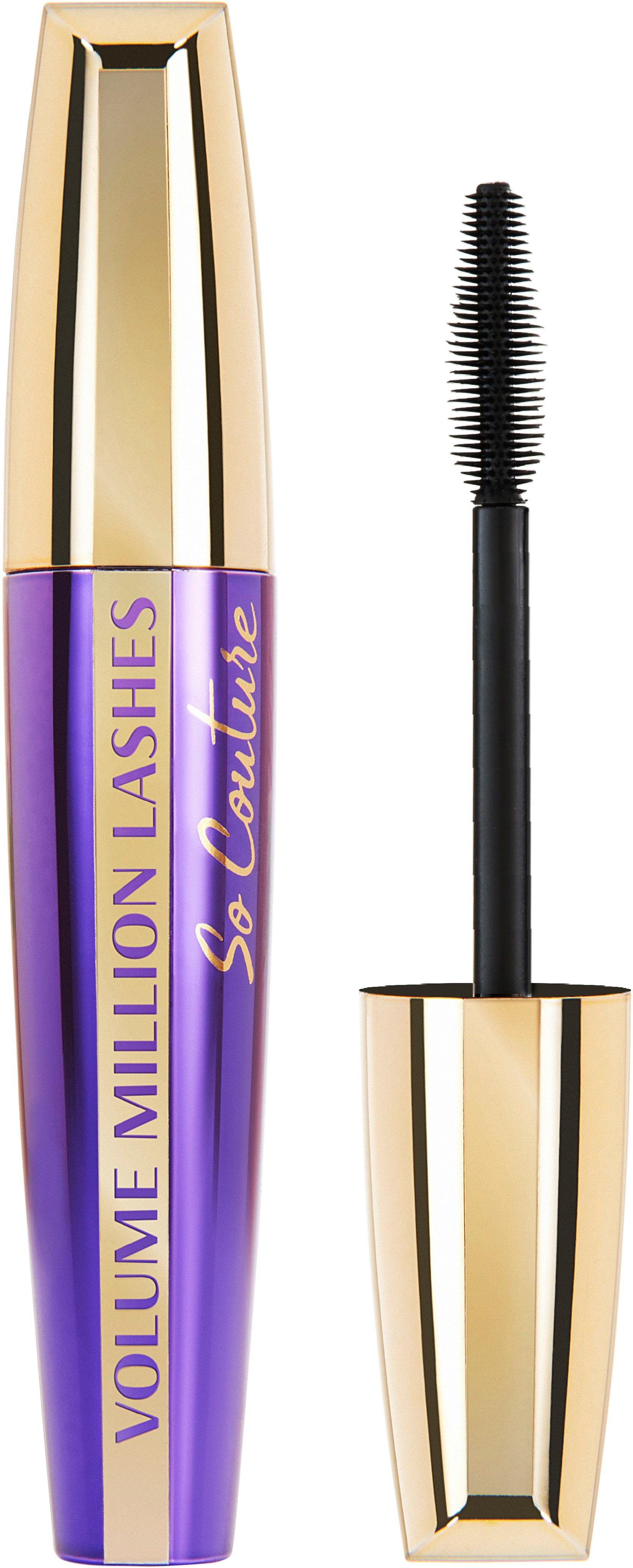 L'ORÉAL PARIS Mascara VOLUME MILLION LASHES MASCARA, mit ultra-präziser Bürste