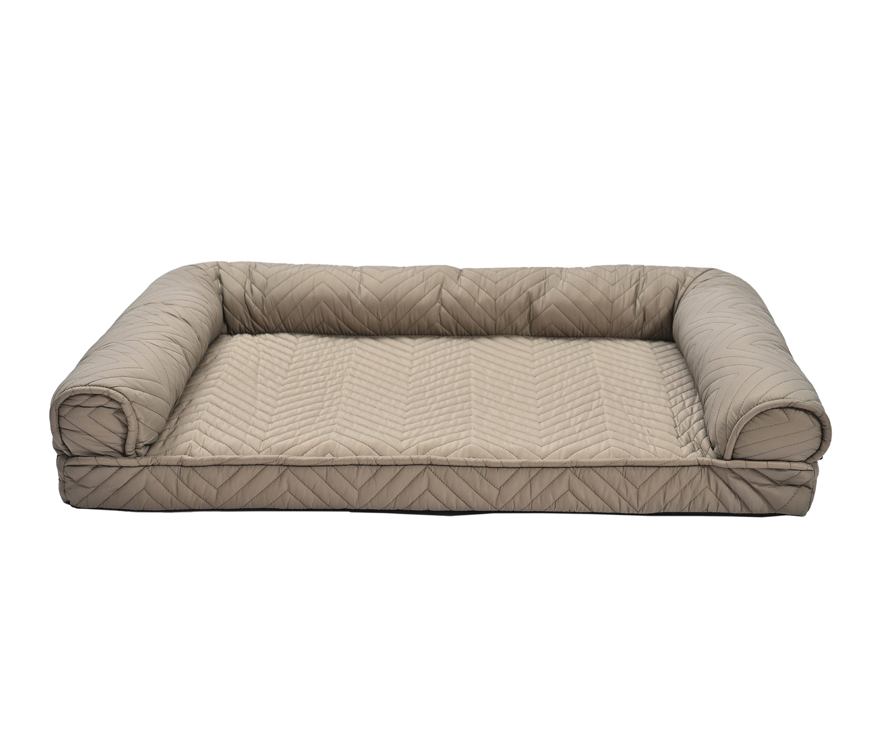 Dehner Tierbett Lieblinge Kuschelbett Elsa, eckig, versch. Farben / Größen, robustes Hundebett, schmutz- und wasserabweisender Bezug
