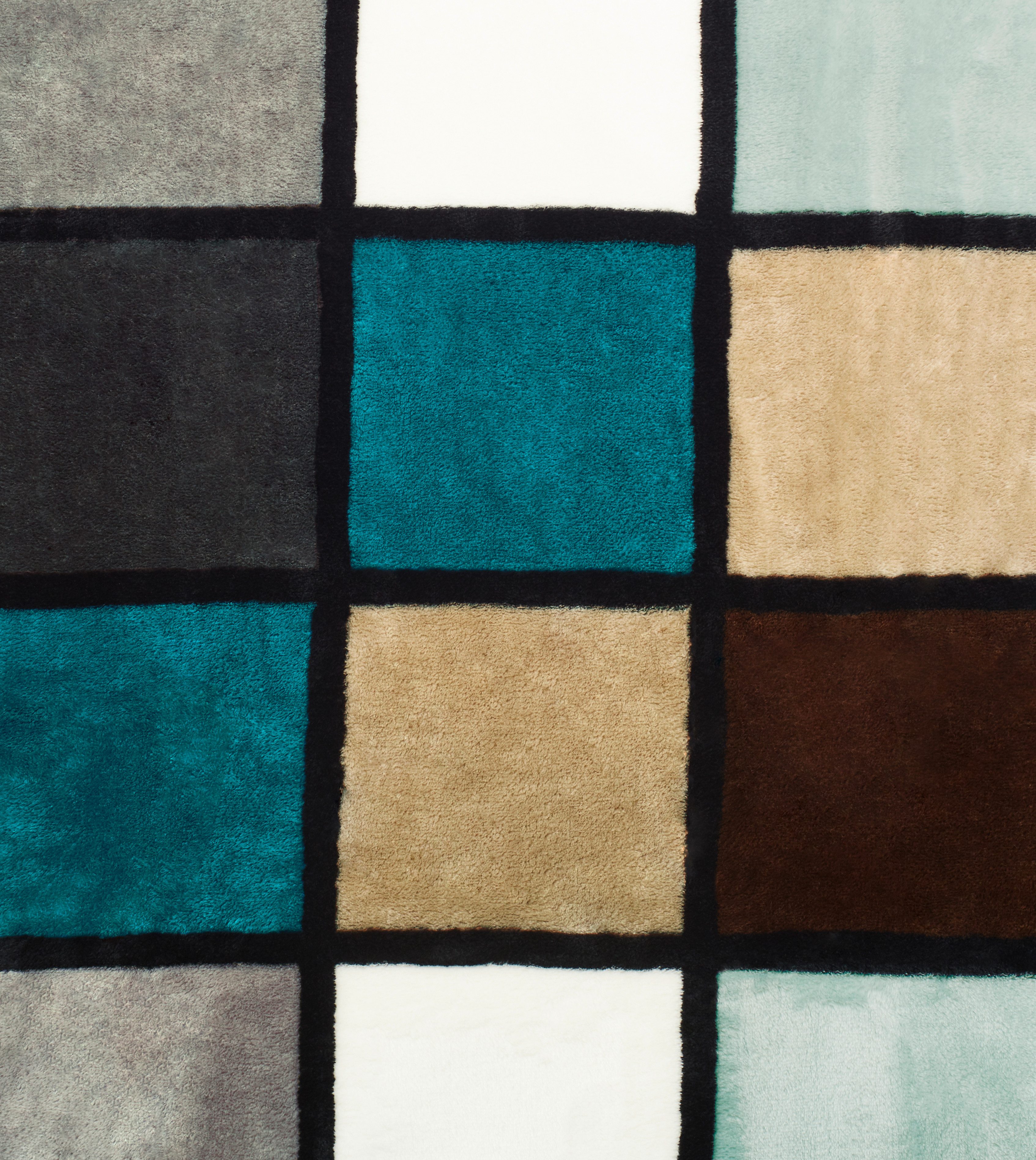 Wohndecke Antigua, Gözze, mit modernem Karo, Kuscheldecke, 150x200 cm günstig online kaufen