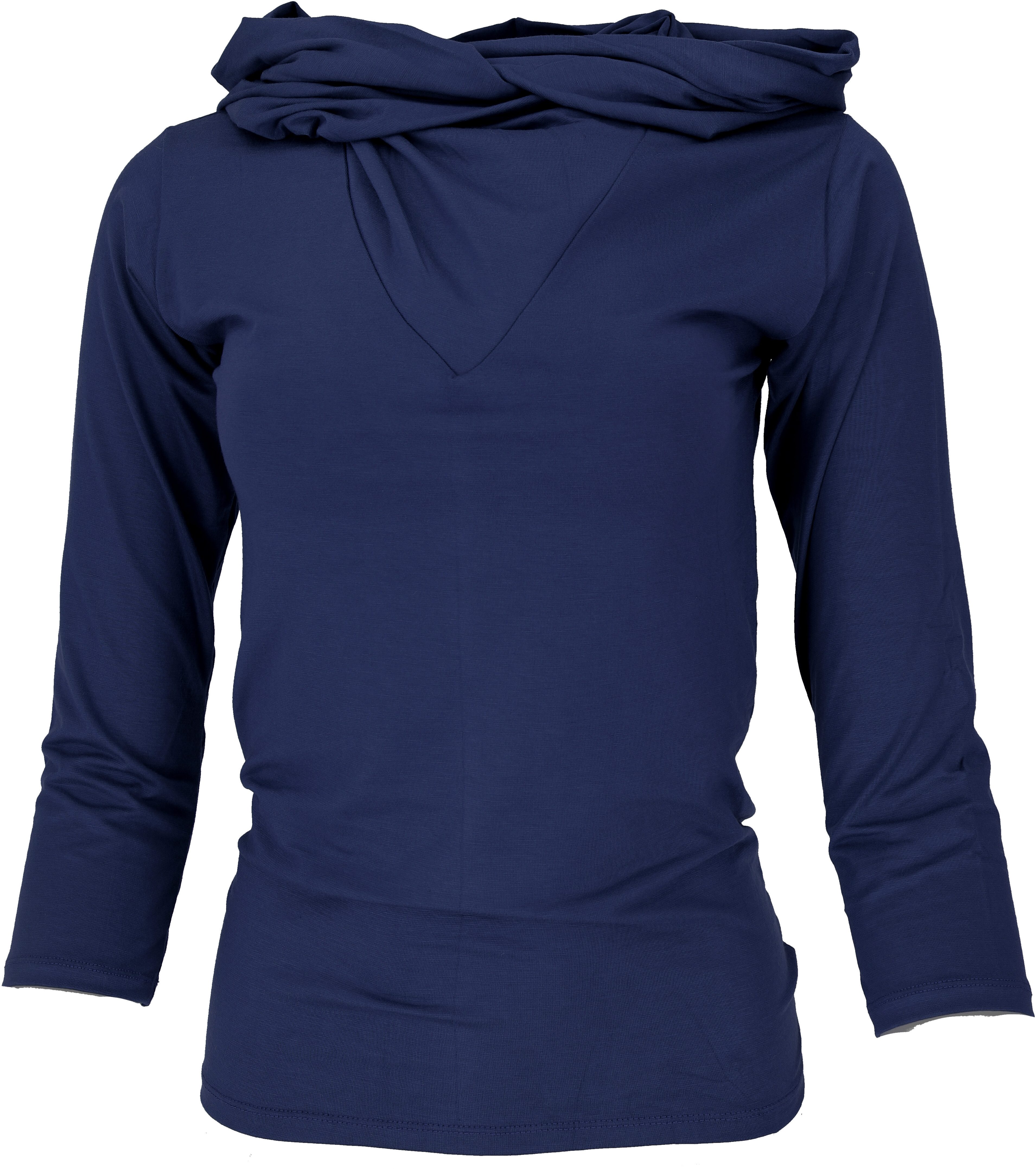 Guru-Shop Longsleeve Langarmshirt, Boho Oberteil mit raffinierter.. alterna günstig online kaufen