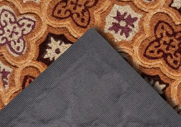 Fußmatte Mix Mats Kokos Moroccan Tiles, HANSE Home, rechteckig, Höhe: 15 mm, Kokos, Schmutzfangmatte, Outdoor, Rutschfest, Innen, Kokosmatte, Flur