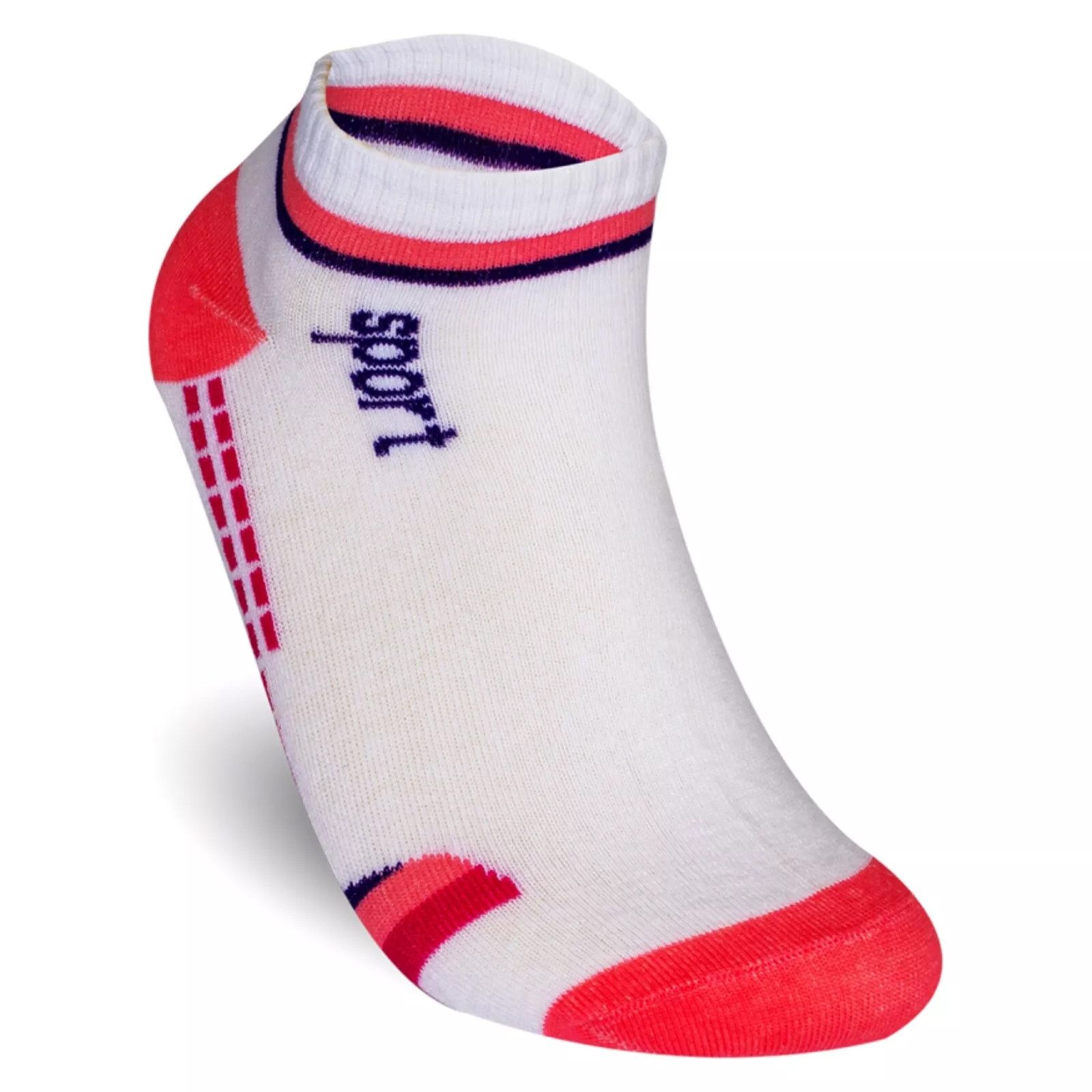 TEXEMP Sneakersocken 12 Paar Sneaker Socken Damen Mehrfarbig Baumwolle Freizeit (12-Paar, 12 Paar) Robust & Langlebig
