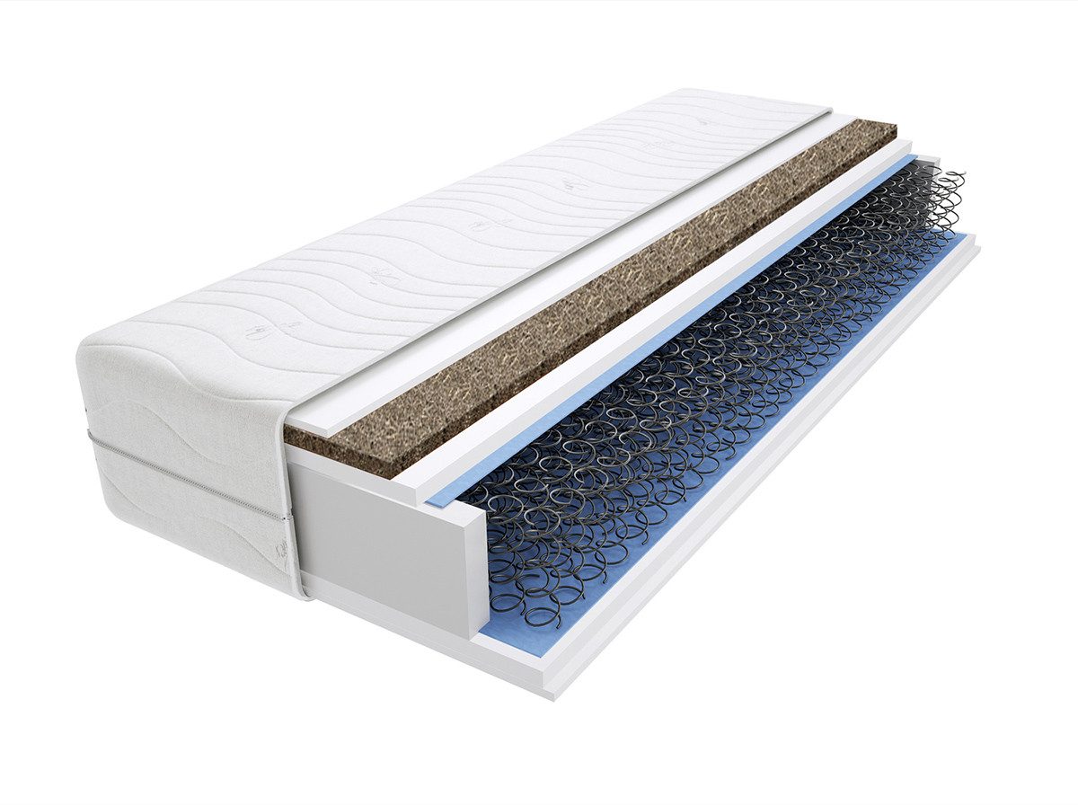 Bonnellfederkernmatratze Matratzen, Bonellfederkernmatratzen Gina Gras 80x200 cm - viele Größen, Godre, 16 cm hoch