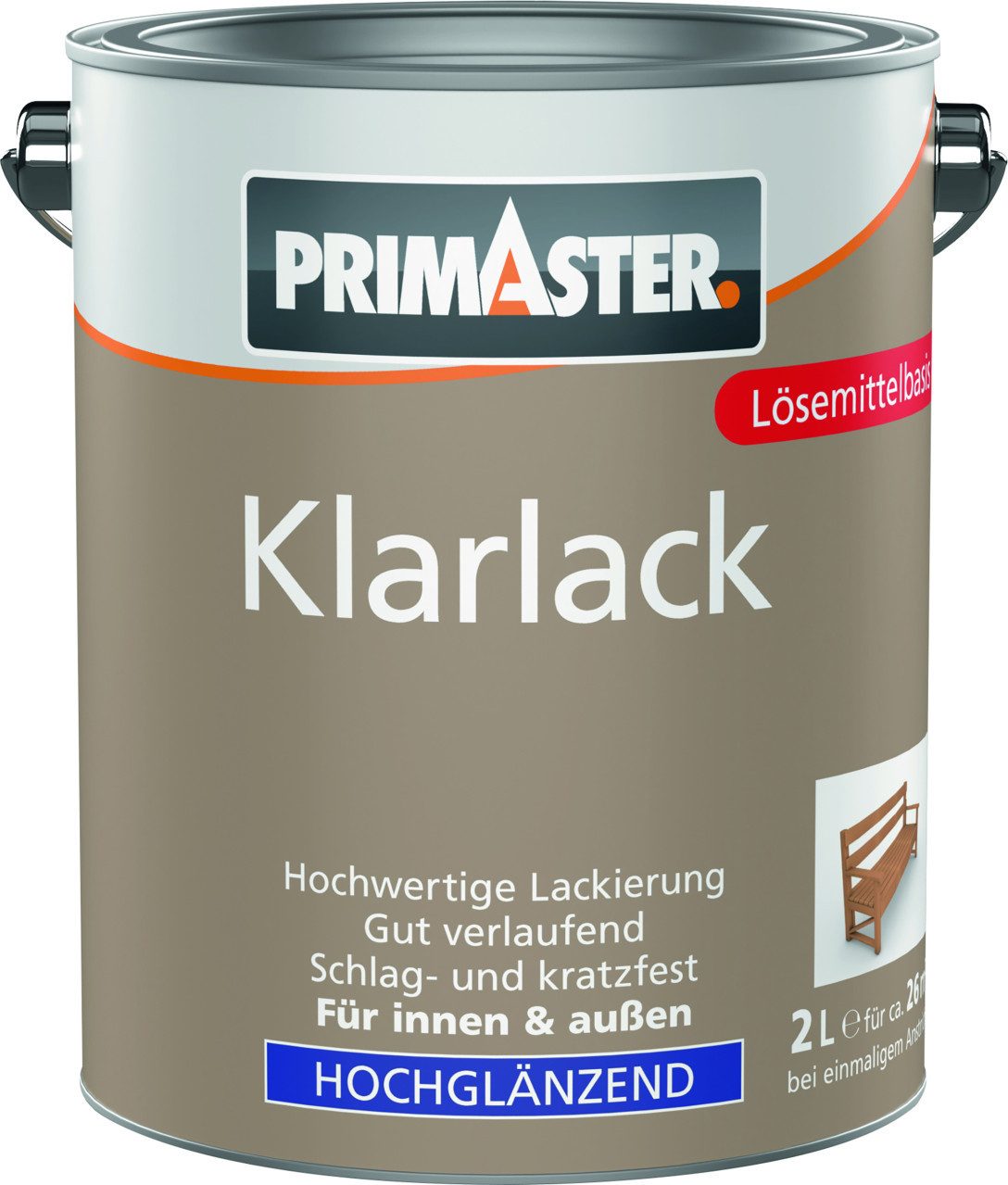 Primaster Klarlack Primaster Klarlack 2 L farblos hochglänzend