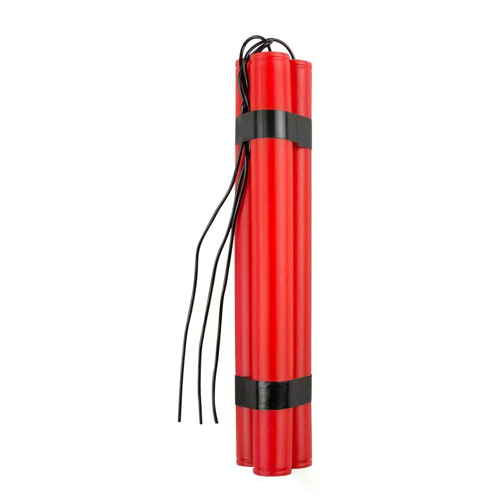 Kostüm Dynamitstange Attrappe 23 cm Party Kostüm-Zubehör Karneval Accessoire