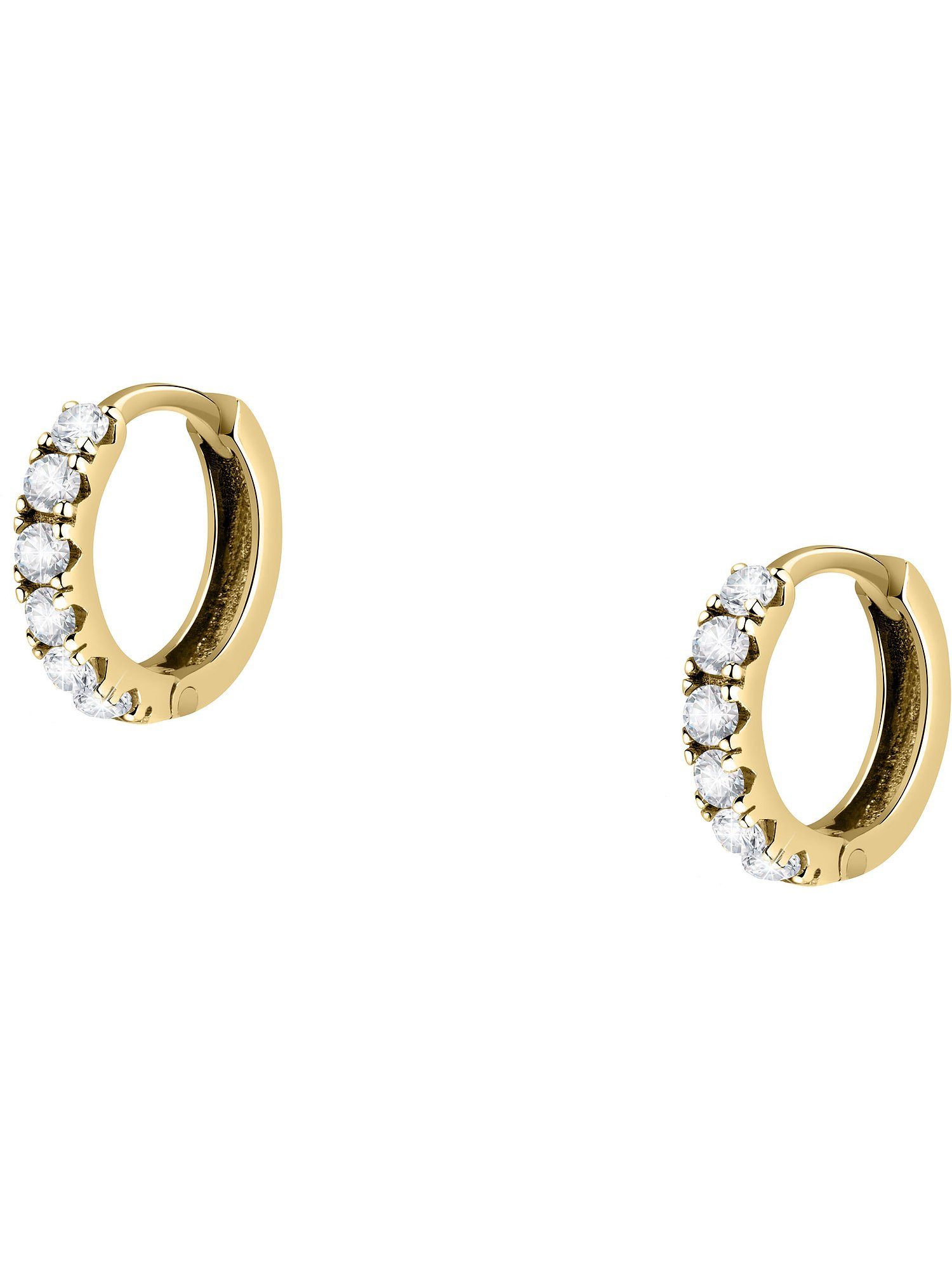 FAVS Paar Серьги-кольца FAVS Damen-Creolen Zirkonia (Paar)