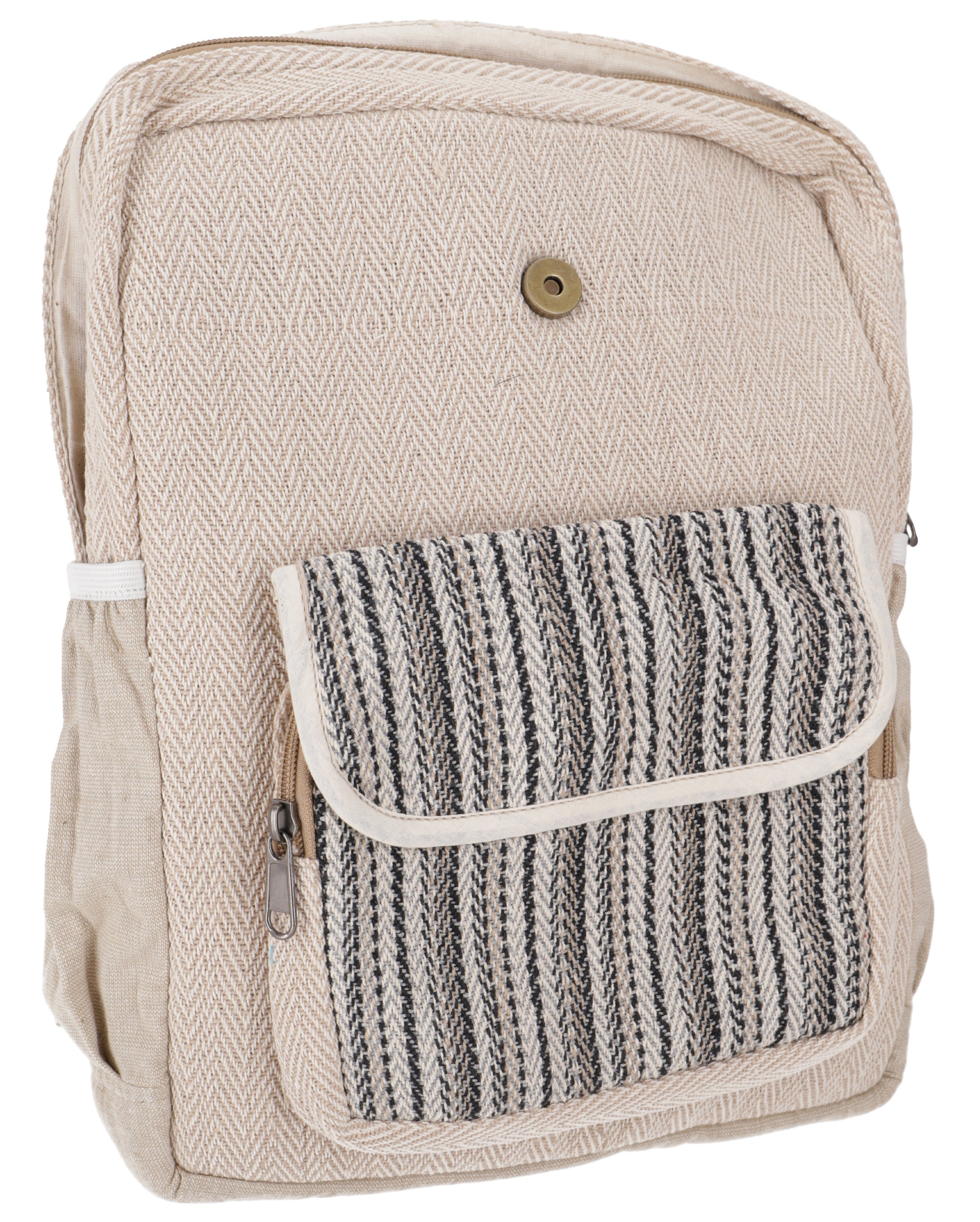 Guru-Shop Freizeitrucksack Ethno Hanf Rucksack - günstig online kaufen