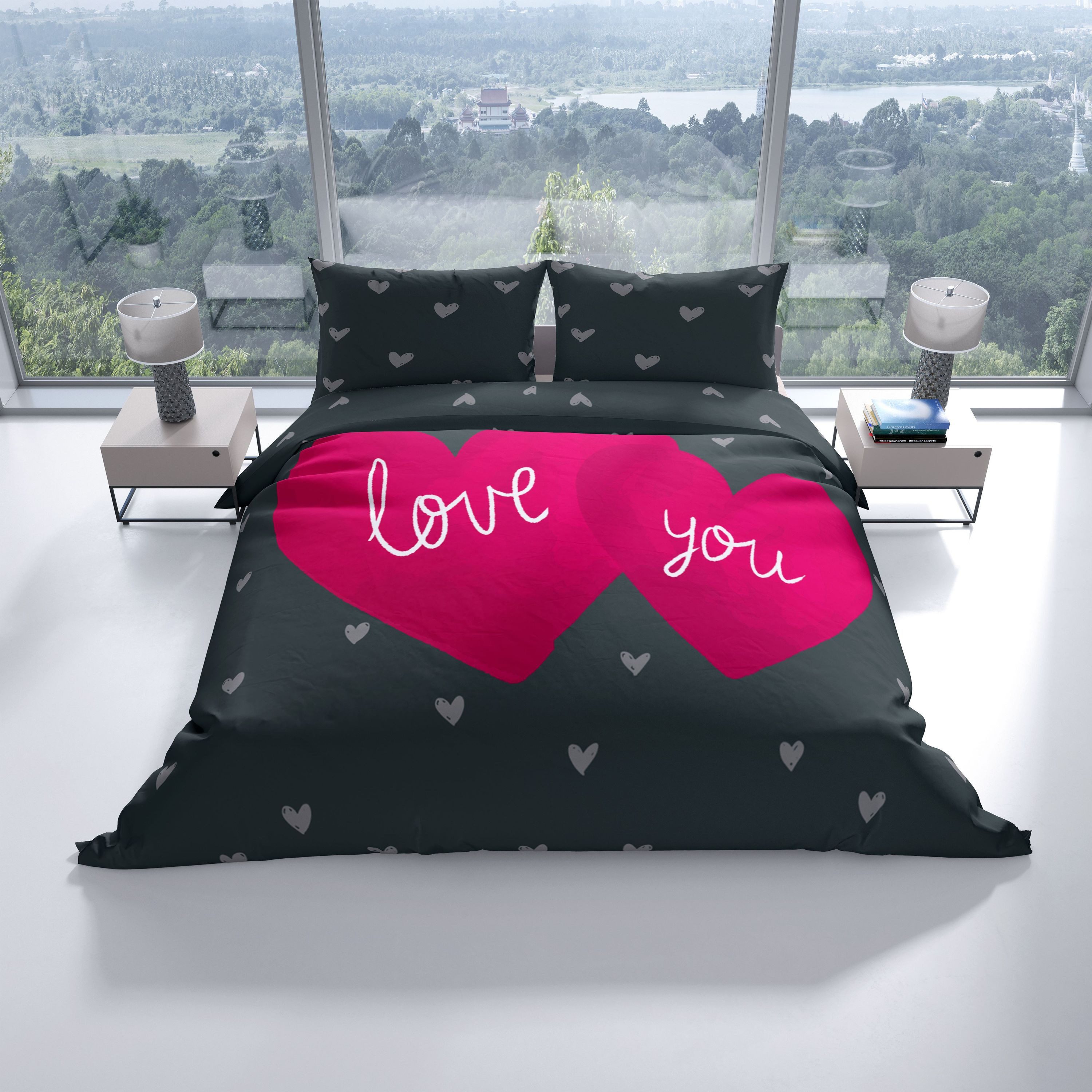 Leonado Vicenti Bettwäsche Premium Qualität 135x200 cm, Microfaser, 4 teili günstig online kaufen