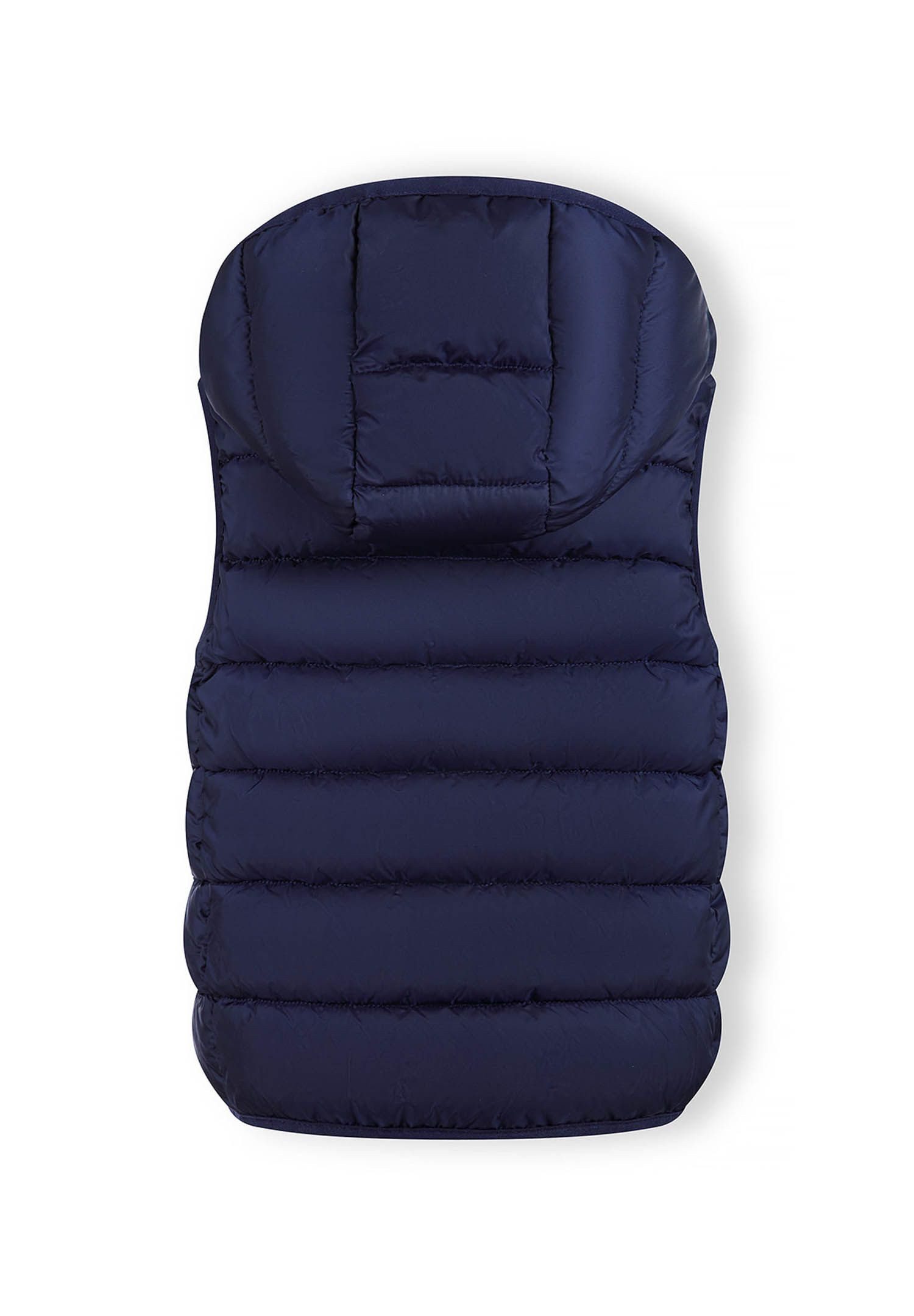 MINOTI Steppweste Steppweste mit Reißverschluss und Kapuze (2-14y)